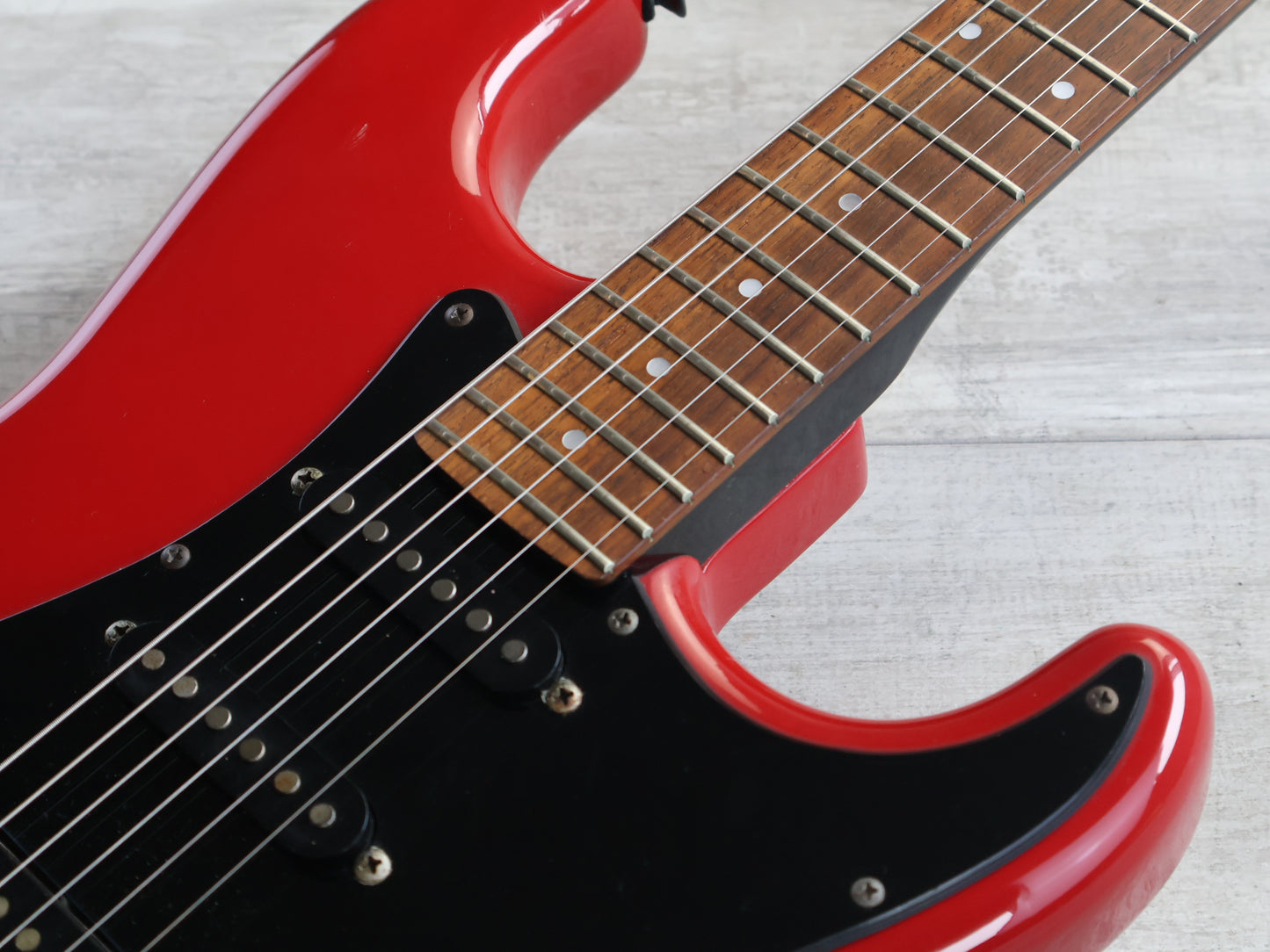 1984 Fender Japan Boxer "A Series" ST556 Boxer/Contemporary Stratocaster (Torino Red)