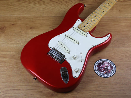 1993 Fender Japan STS-550 Short Scale Stratocaster (Cosmo Red)