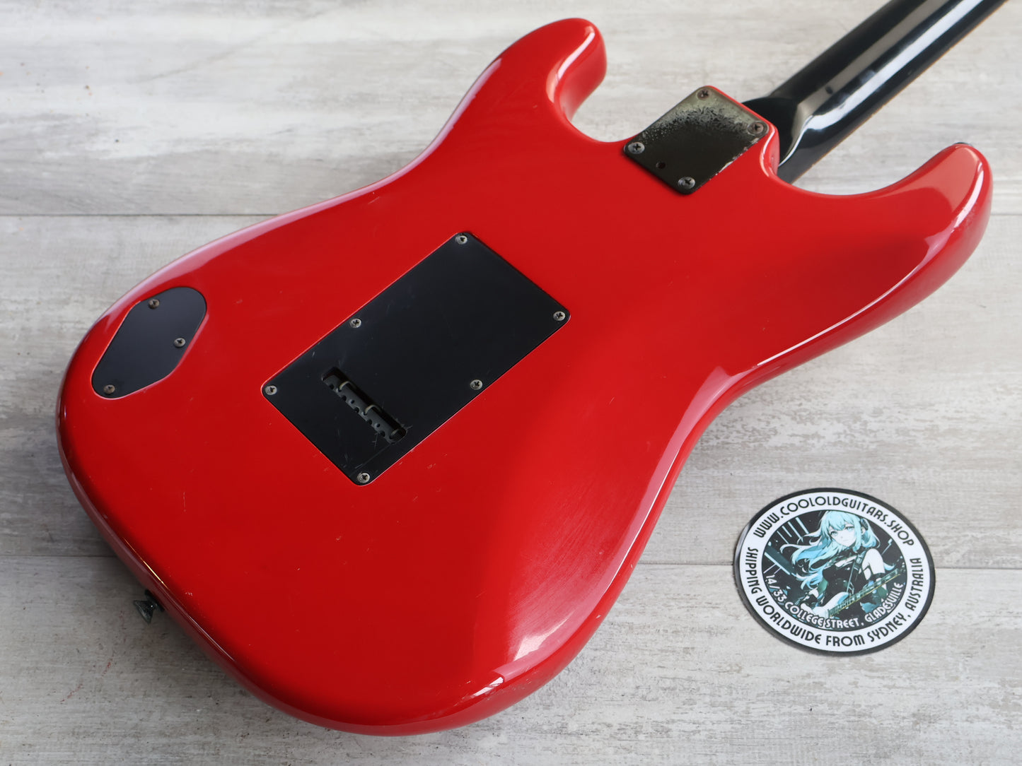 1984 Fender Japan Boxer "A Series" ST556 Boxer/Contemporary Stratocaster (Torino Red)