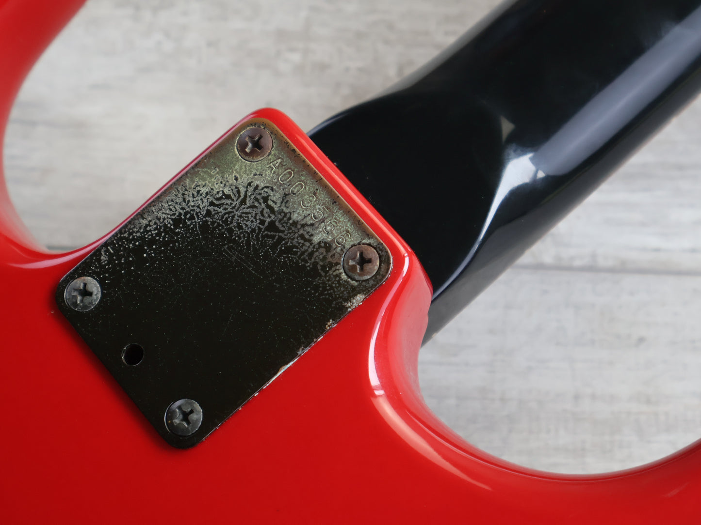 1984 Fender Japan Boxer "A Series" ST556 Boxer/Contemporary Stratocaster (Torino Red)