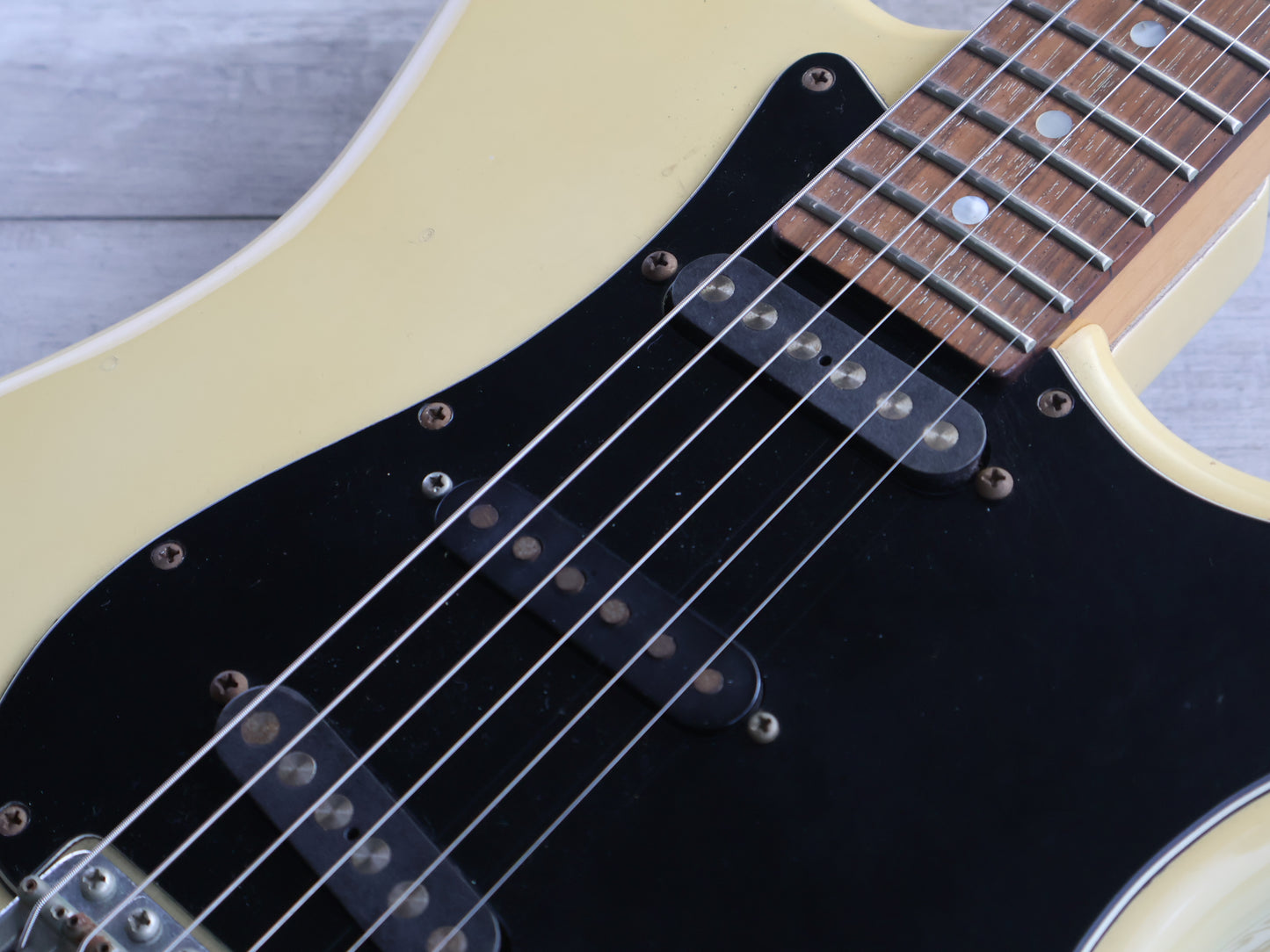 1982 Tokai Japan SS-48 Silver Star Stratocaster w/ESP Japan Neck (Vintage White)