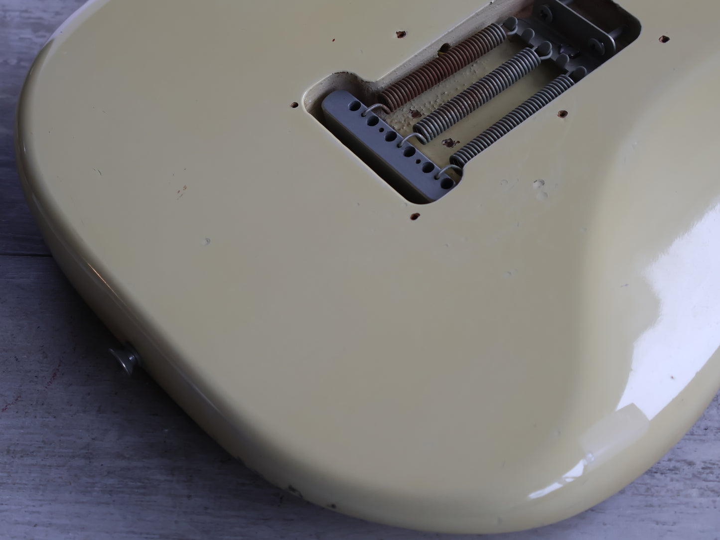 1982 Tokai Japan SS-48 Silver Star Stratocaster w/ESP Japan Neck (Vintage White)