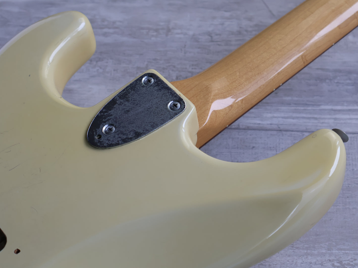 1982 Tokai Japan SS-48 Silver Star Stratocaster w/ESP Japan Neck (Vintage White)