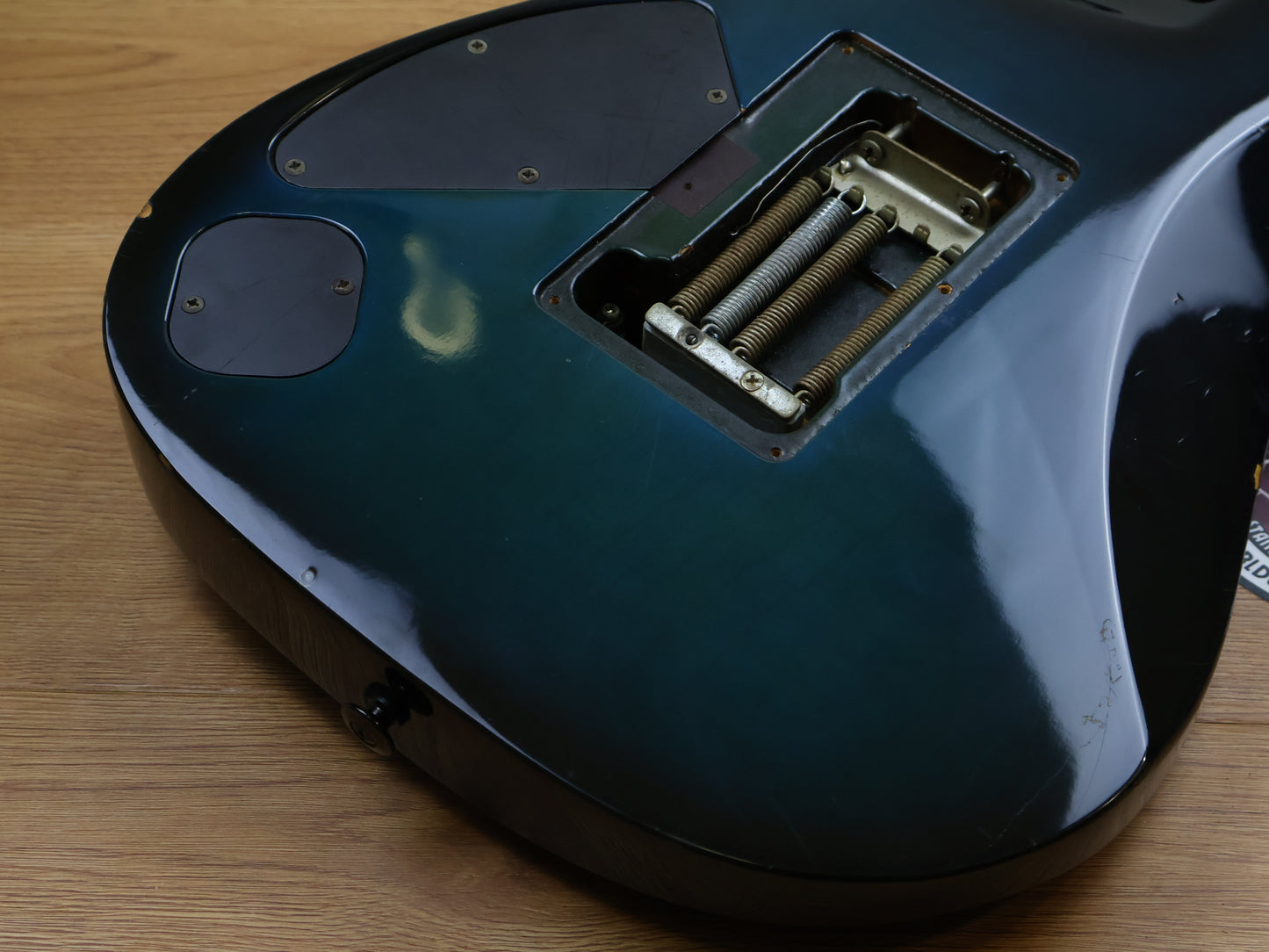 1992 Ibanez Japan RG570FM Superstrat (Transparent Blue)