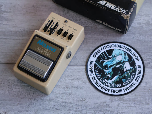 1980's Maxon Japan AF-9 Auto Filter/Wah w/Box