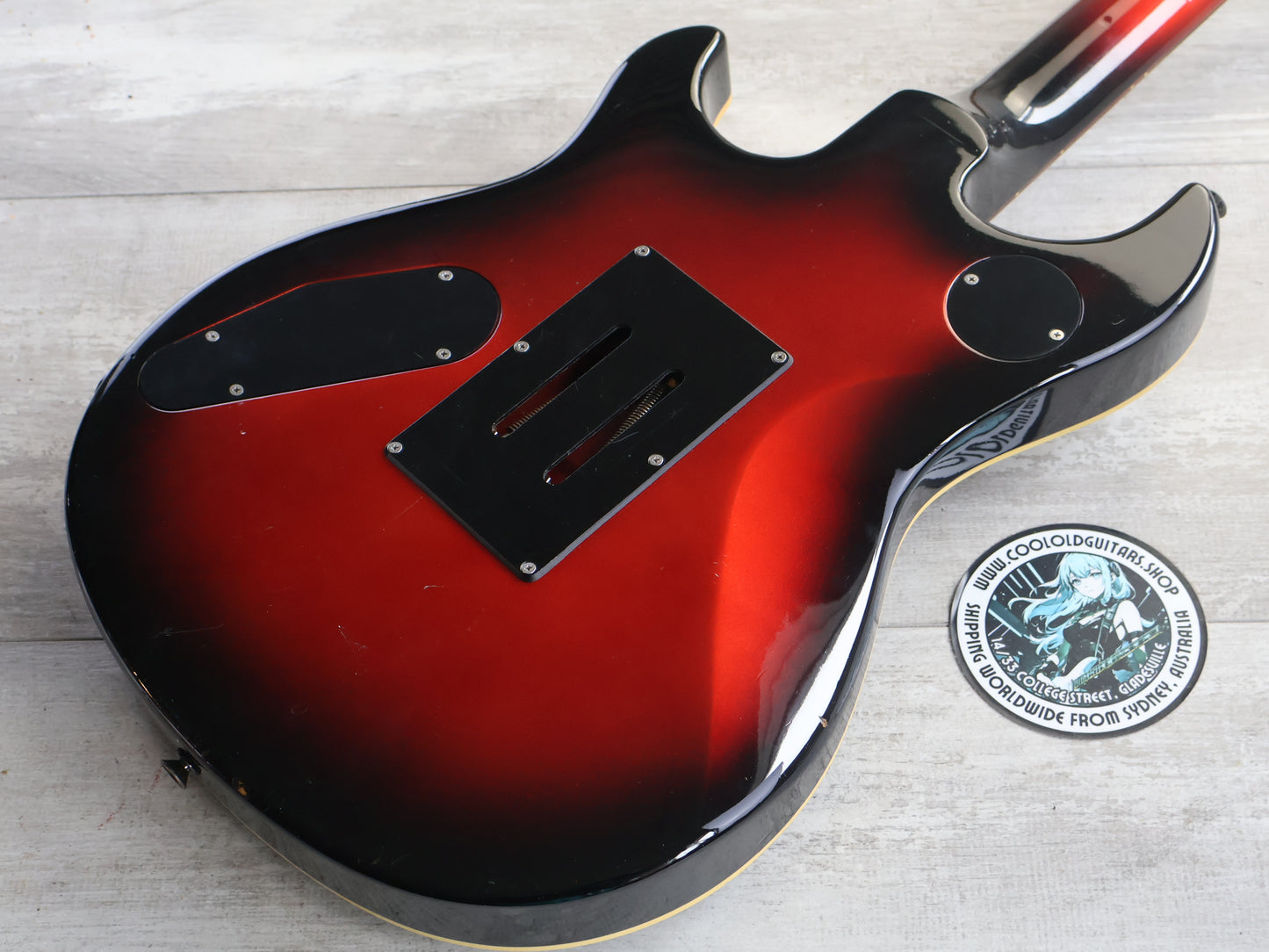 1987 Yamaha Japan SFX-III Kyoji Yamamoto Artist Model (Red & Black Sunburst)