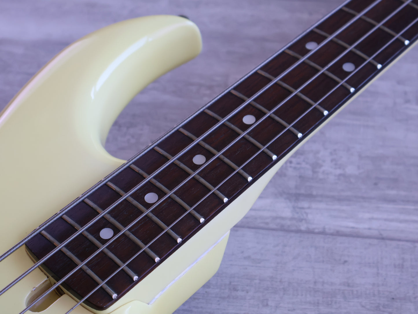 1985 Aria Pro II Japan RSB-Medium II Bass (Pearl White)