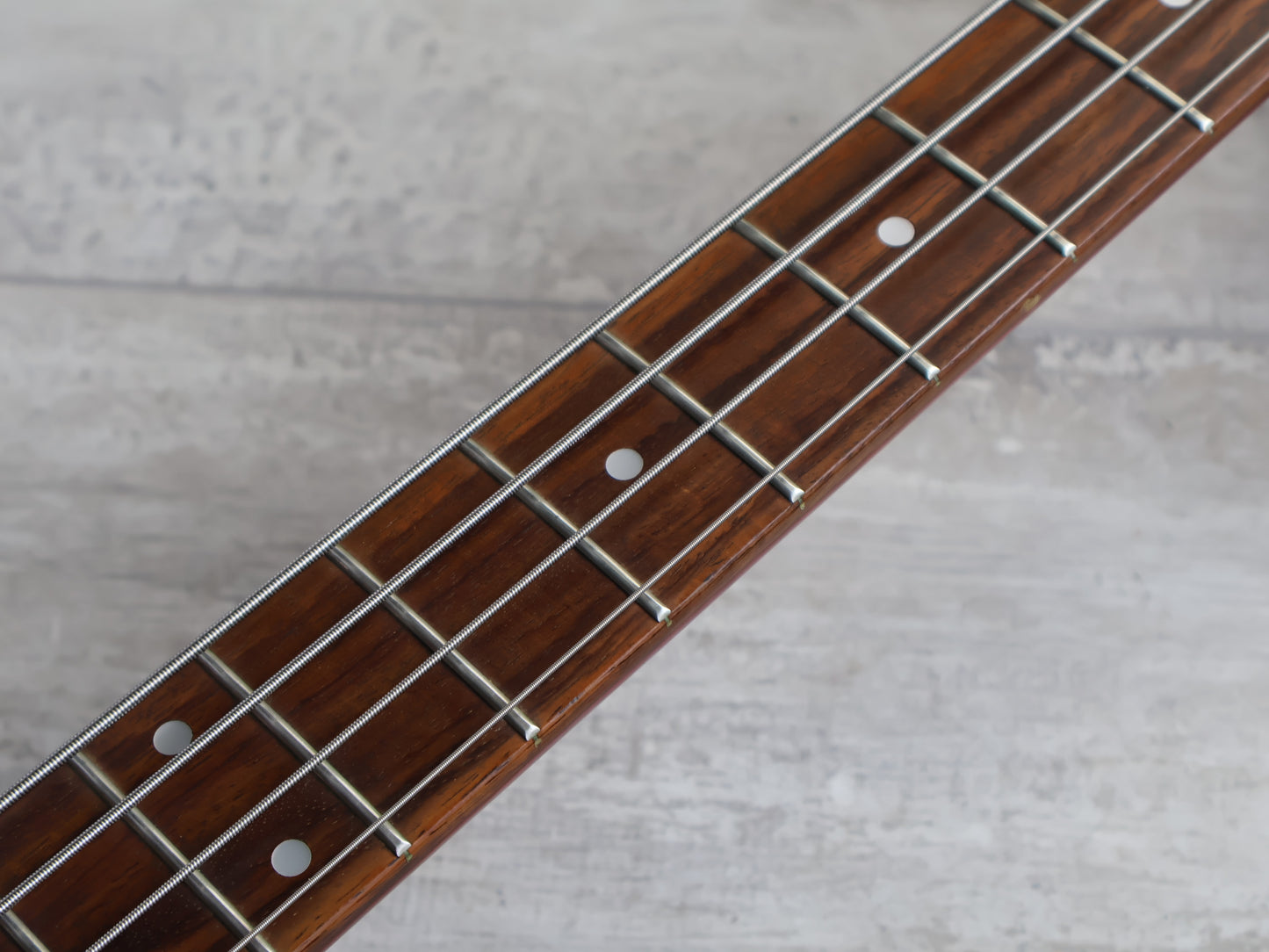 1981 Greco Japan EB-500 SG "EB" Long Scale Bass (Cherry Red)