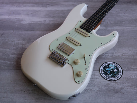 Schecter Nick Johnston Traditional HSS Stratocaster (Atomic Snow White)