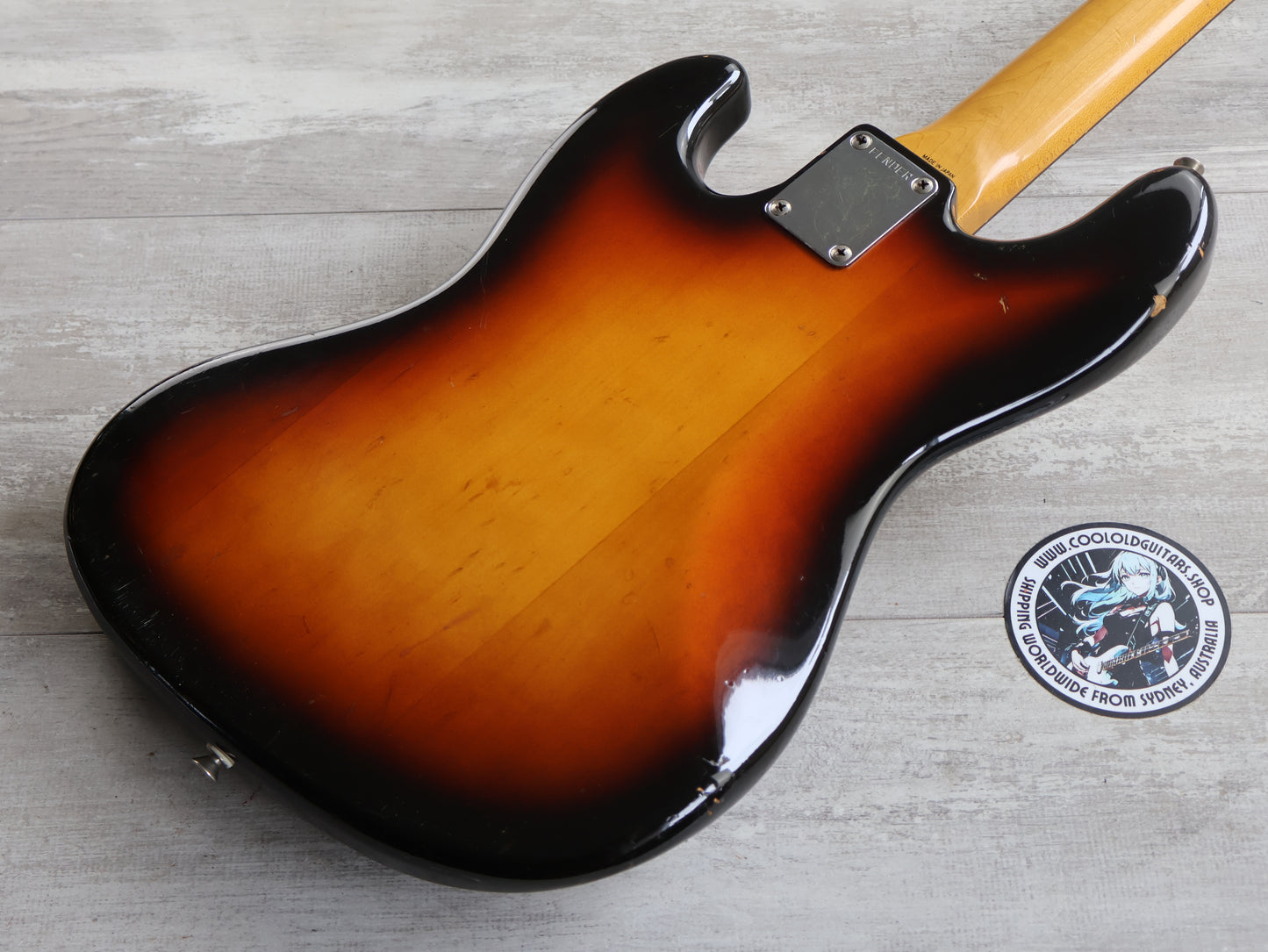 1986 Fender Japan JB406-60 Medium Scale Jazz Bass (Sunburst)