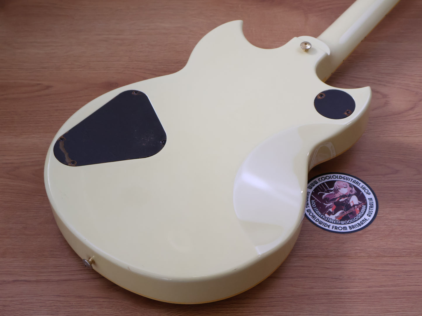 1987 Yamaha Japan SG-1987 Double Cutaway Les Paul (Cream)