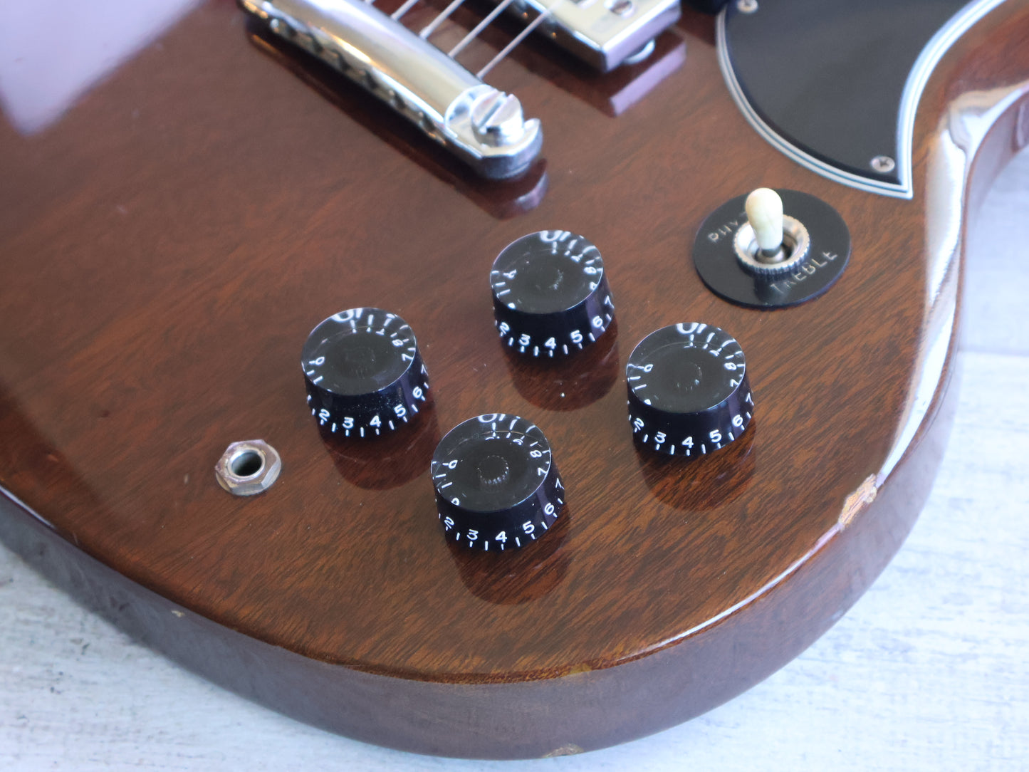 1979 Navigator (by ESP Japan) ES-11 "SGUDEL" '73 Reissue SG (Walnut)