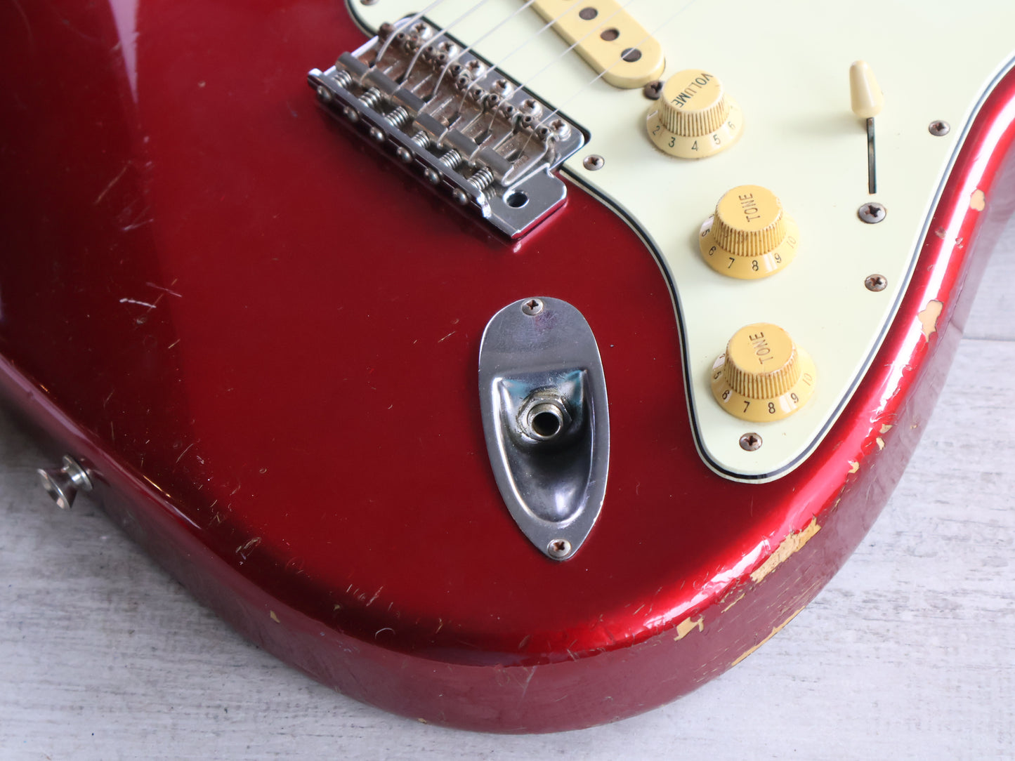 2002 Fender Japan ST62-70TX '62 Reissue Stratocaster w/Texas Specials (Candy Apple Red)