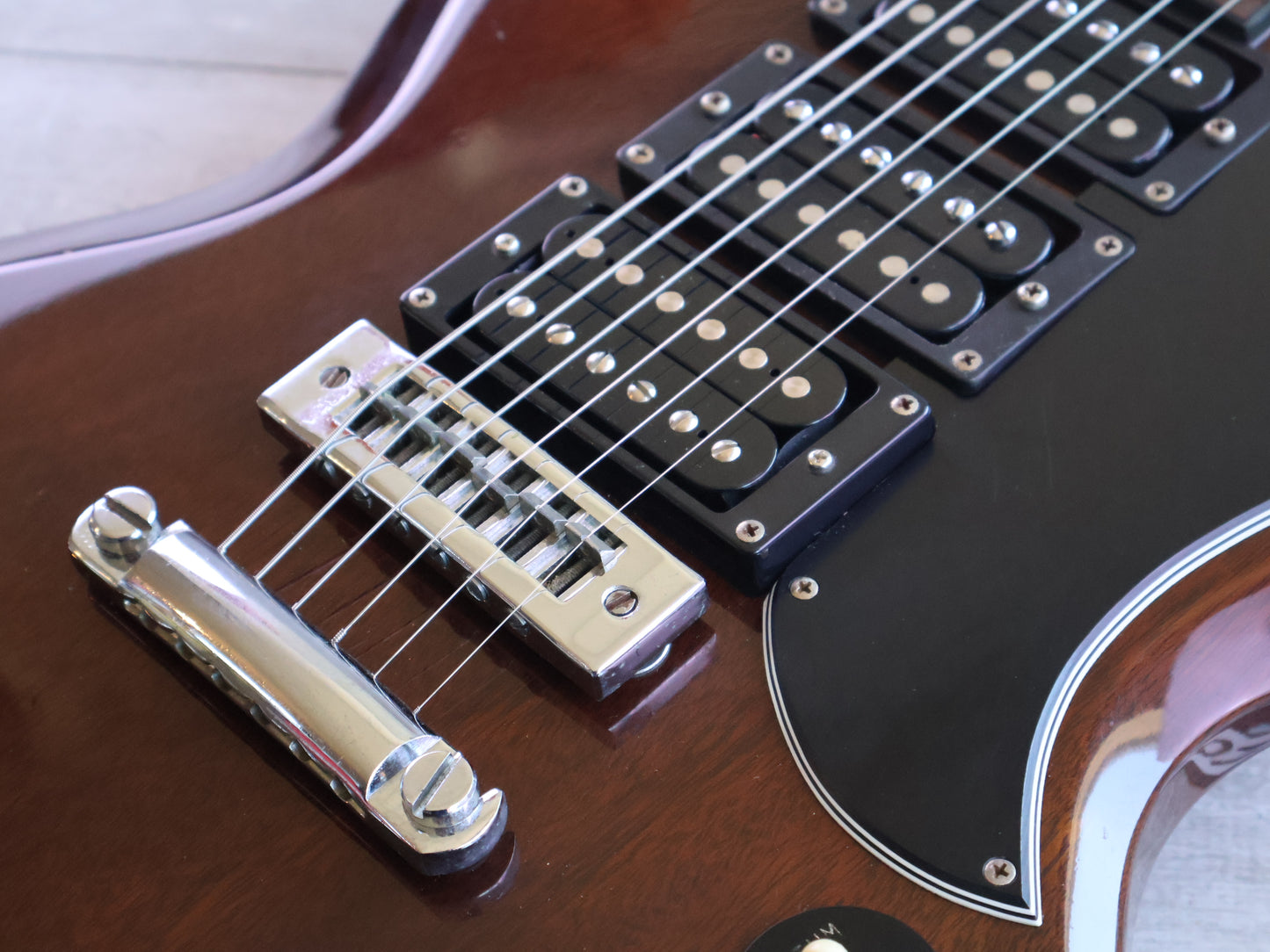 1979 Navigator (by ESP Japan) ES-11 "SGUDEL" '73 Reissue SG (Walnut)