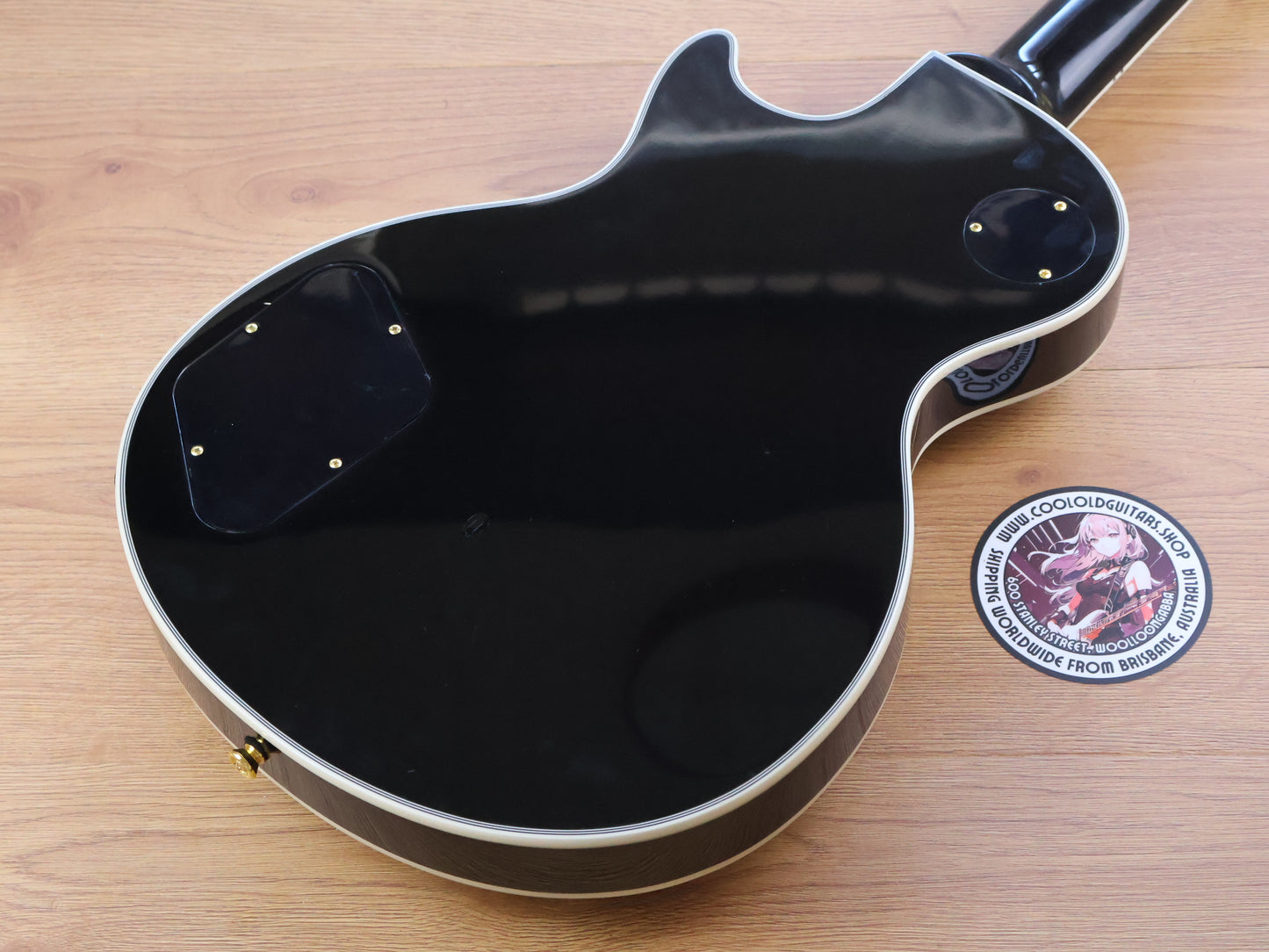 Blitz by Aria Pro II Les Paul Custom (Black)
