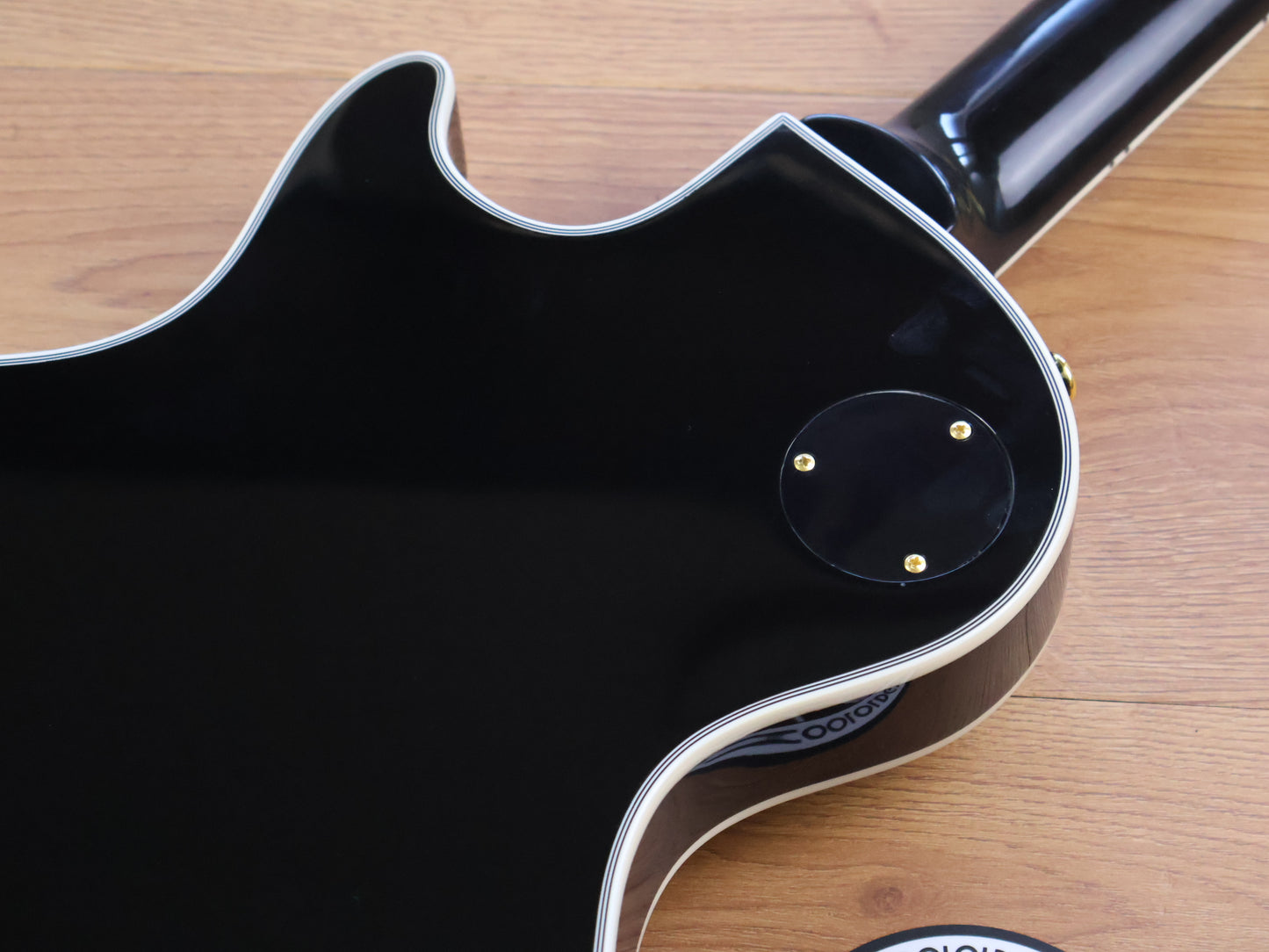 Blitz by Aria Pro II Les Paul Custom (Black)
