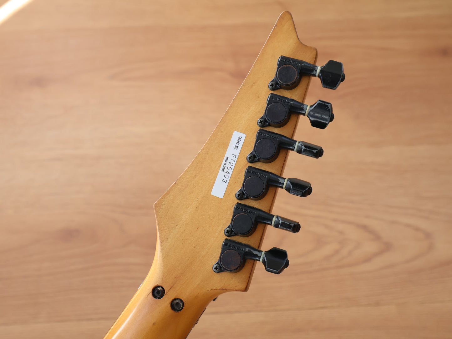 1997 Ibanez Japan RG560 Superstrat (Black)