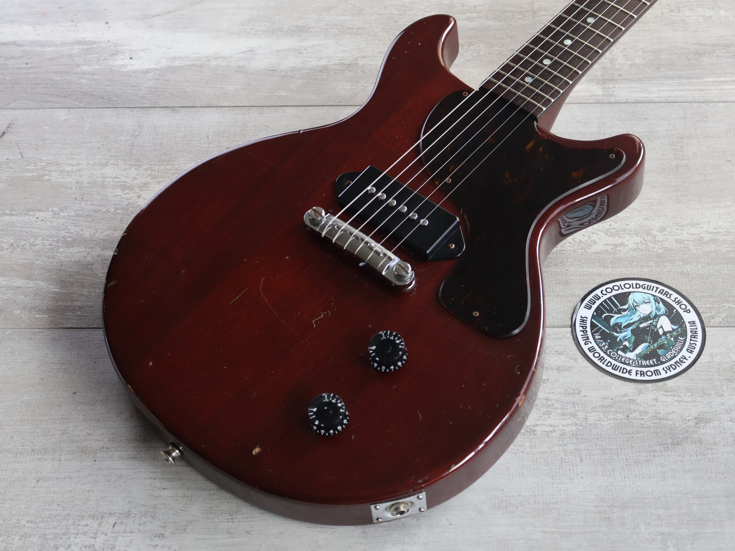 1975 Ibanez Japan 2343 Les Paul Junior DC Double Cutaway (Cherry)