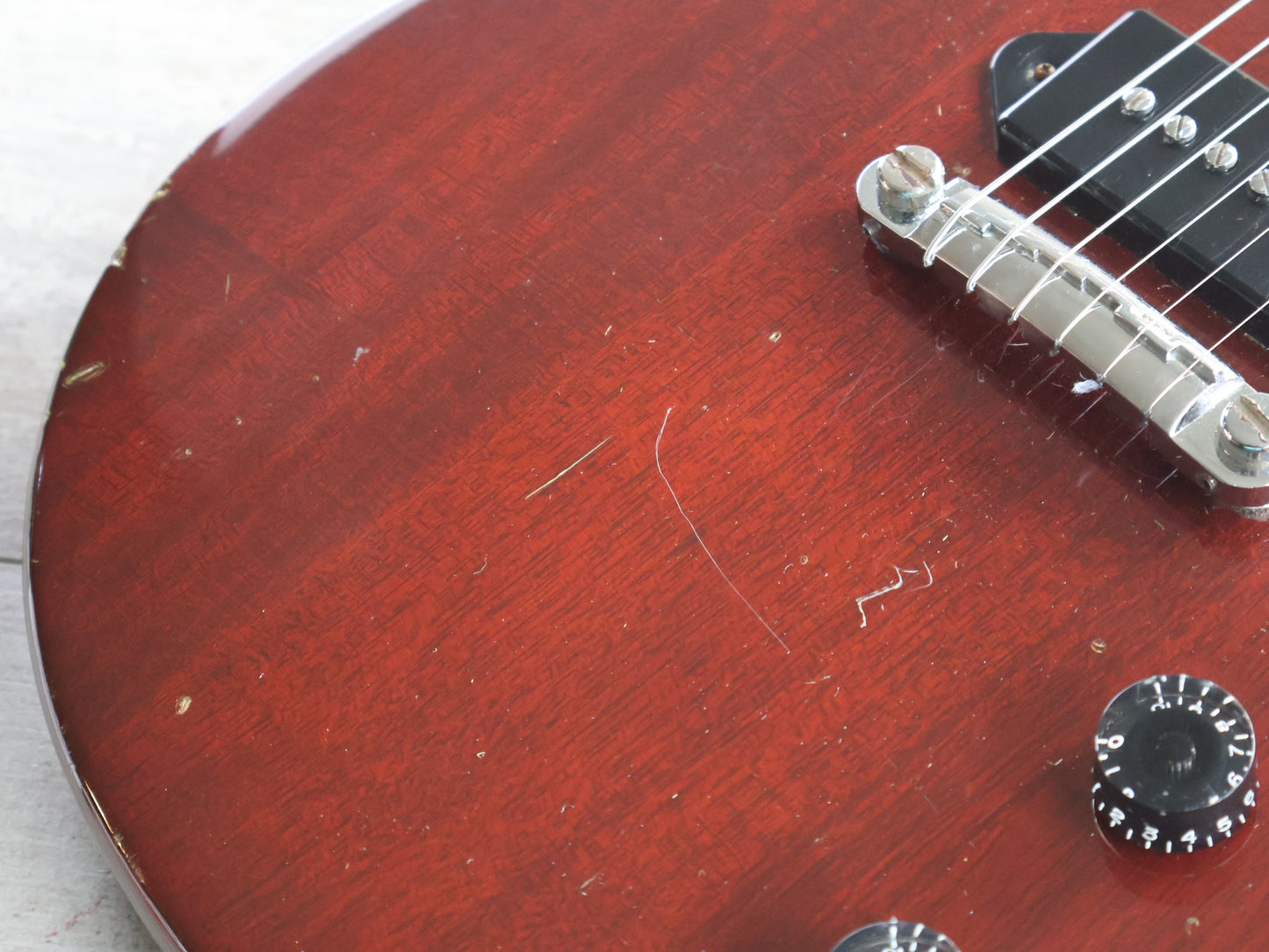 1975 Ibanez Japan 2343 Les Paul Junior DC Double Cutaway (Cherry)