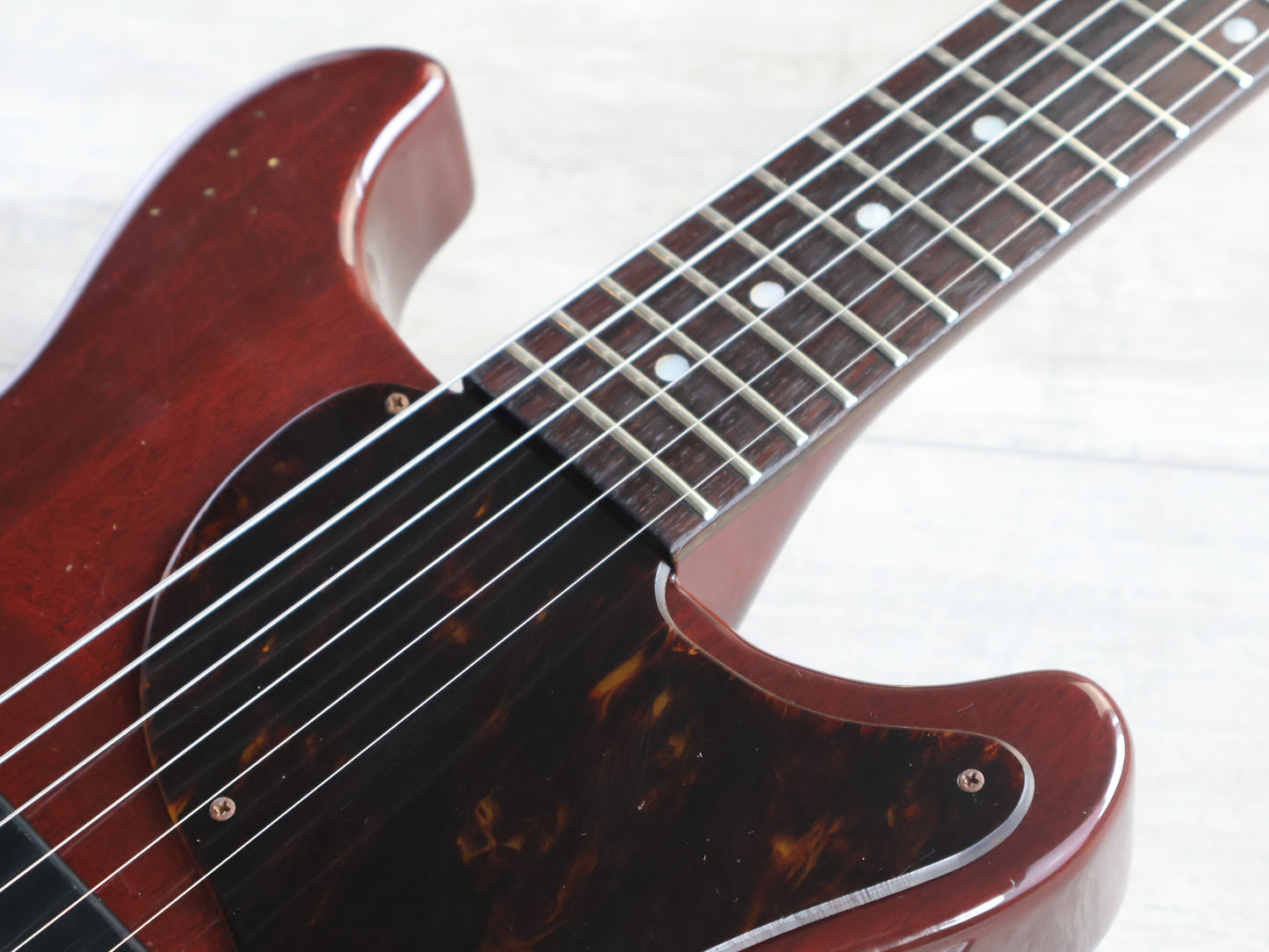 1975 Ibanez Japan 2343 Les Paul Junior DC Double Cutaway (Cherry)