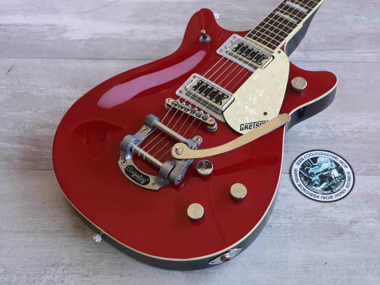 2015 Gretsch G5441T Electromatic Double Jet w/Bisgby (Firebird Red)