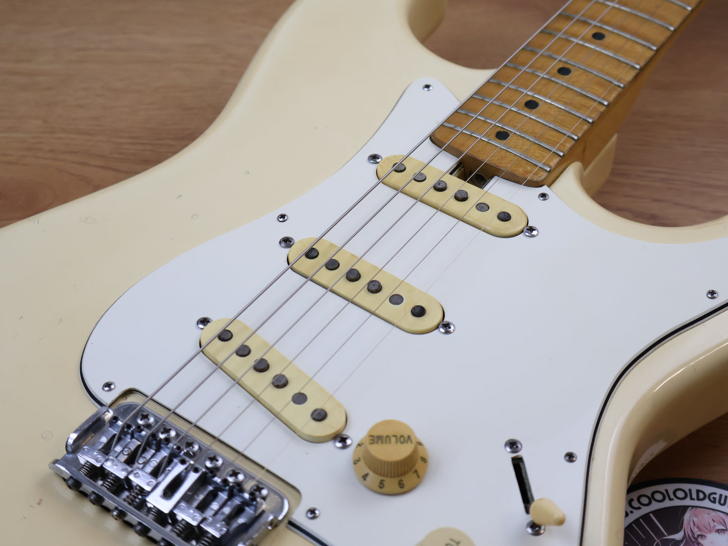 1972 Greco Japan Stratocaster (Aged White)