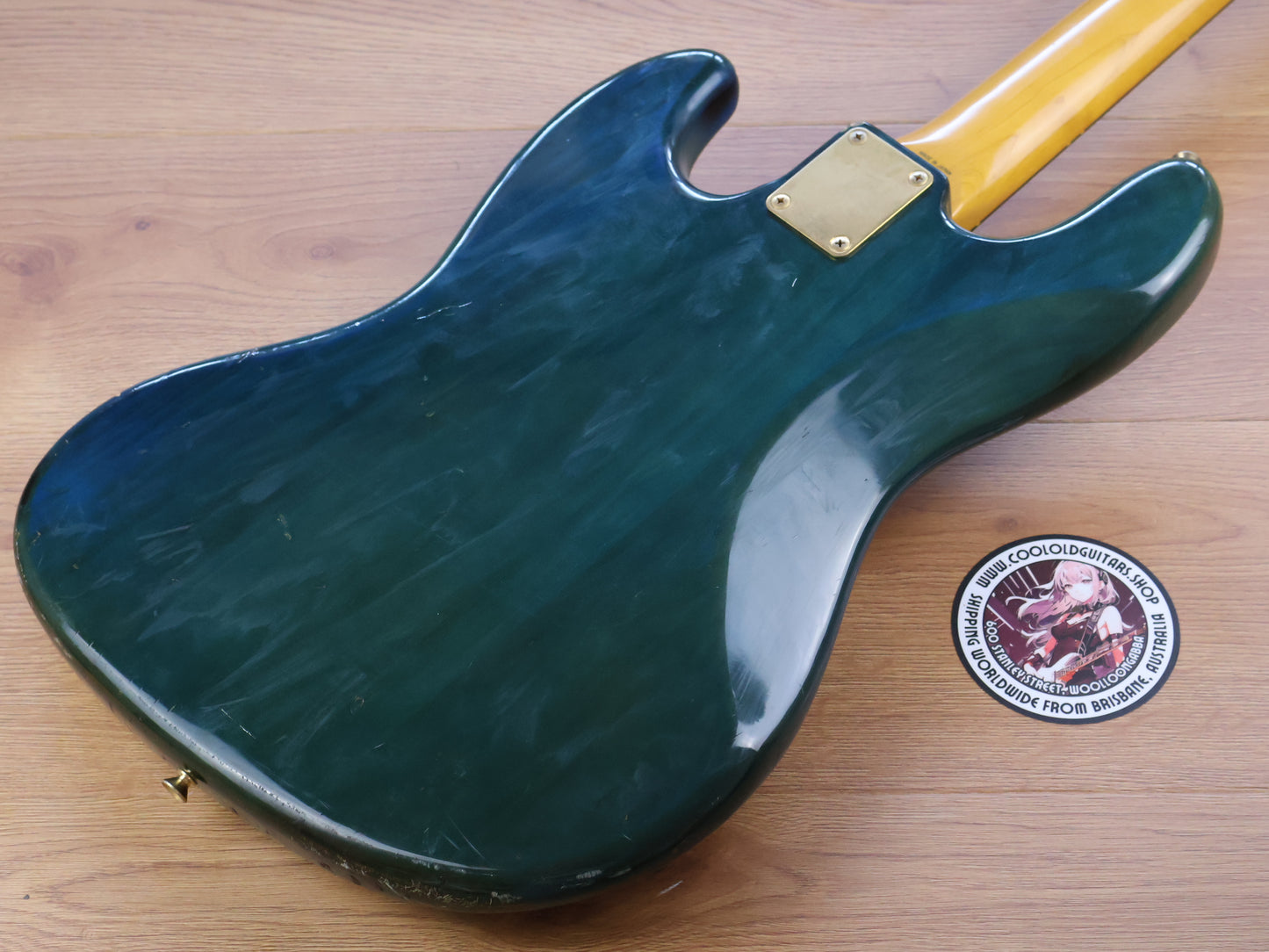 1993 Fender Japan JB62G-70 '62 Reissue Jazz Bass (Transparent Blue)