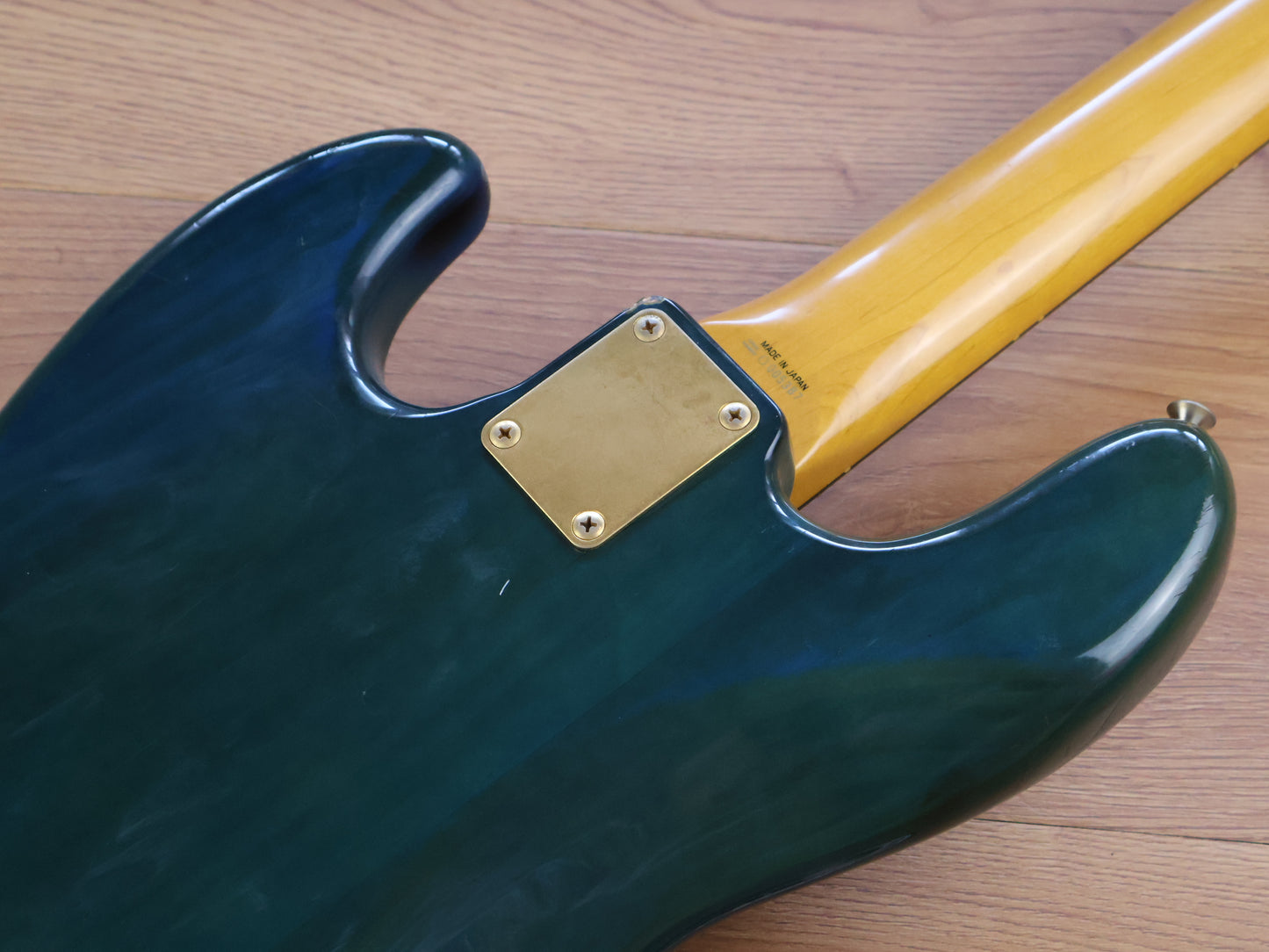 1993 Fender Japan JB62G-70 '62 Reissue Jazz Bass (Transparent Blue)