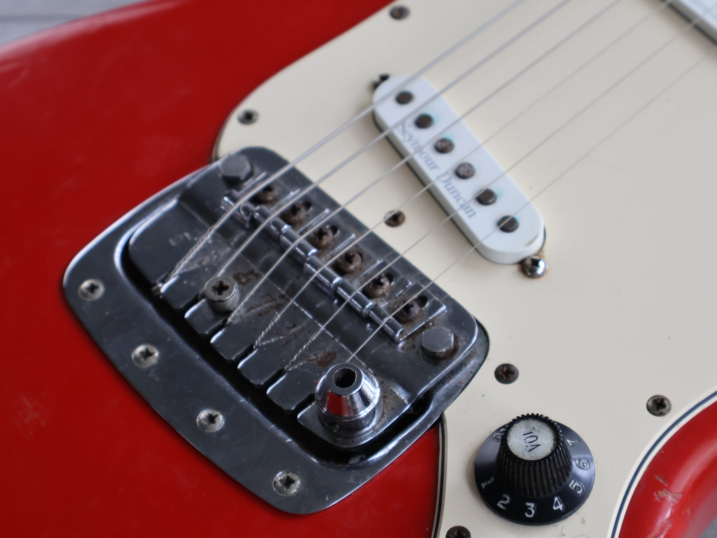 1977 Fender USA Bronco w/Seymour Duncan's (Fiesta Red)