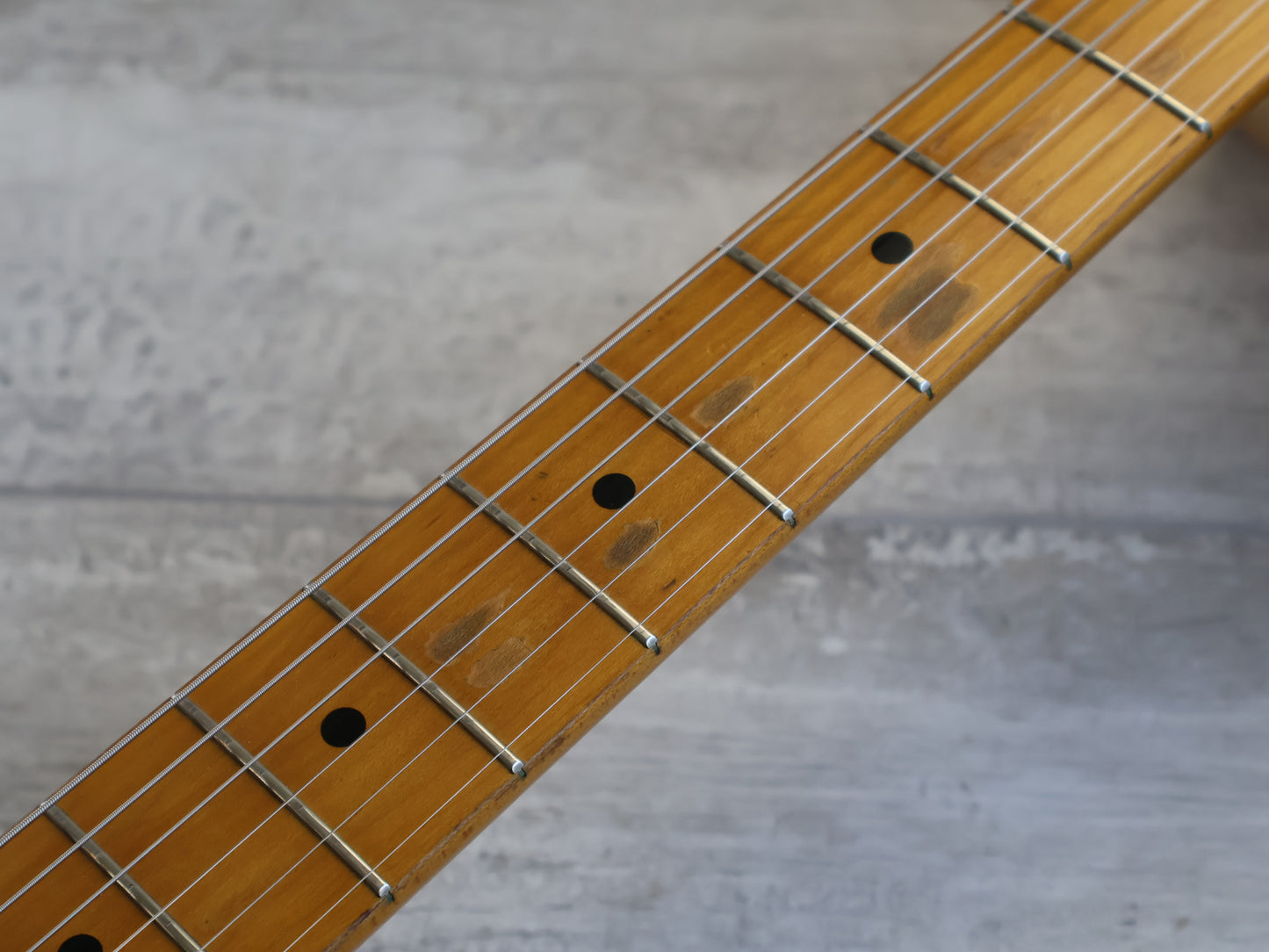 1987 Fender Japan ST54 '54 Reissue Vintage Stratocaster (Black)