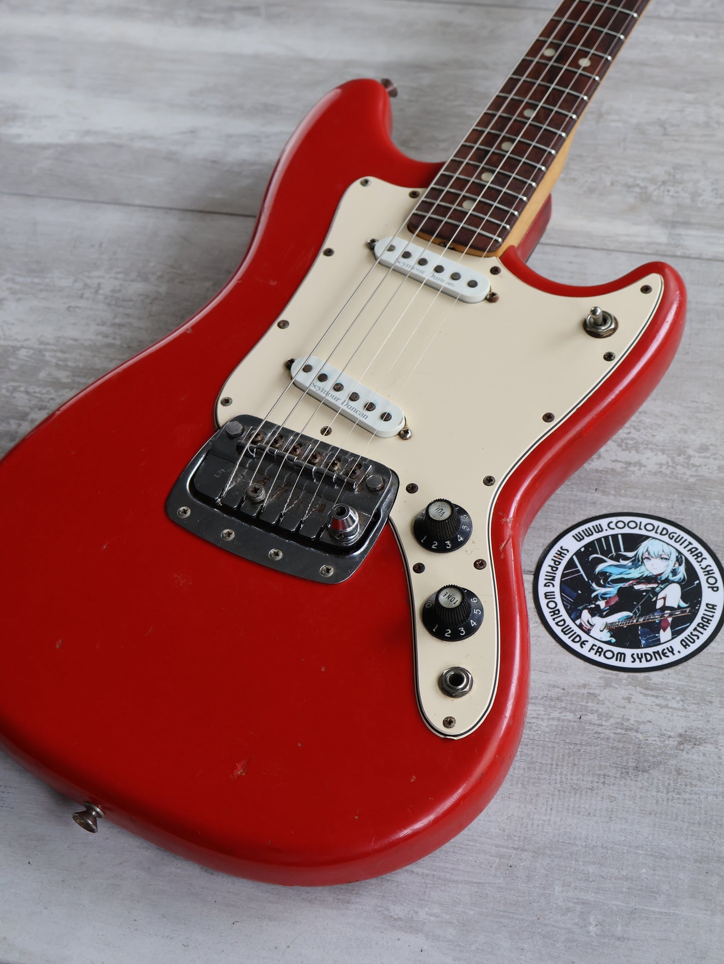 1977 Fender USA Bronco w/Seymour Duncan's (Fiesta Red)