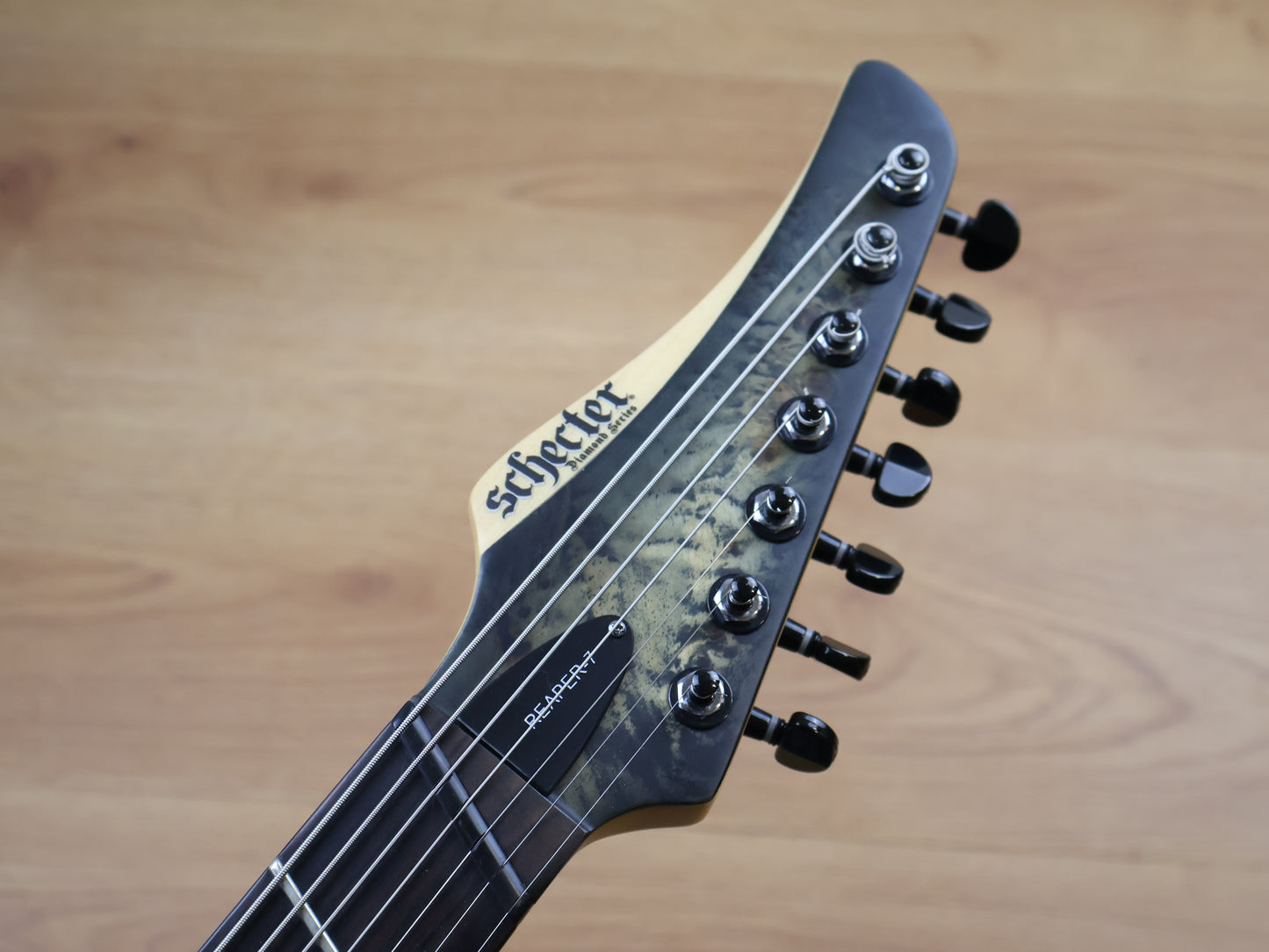 Schecter Reaper-7 Multiscale (Satin Charcoal Burst)