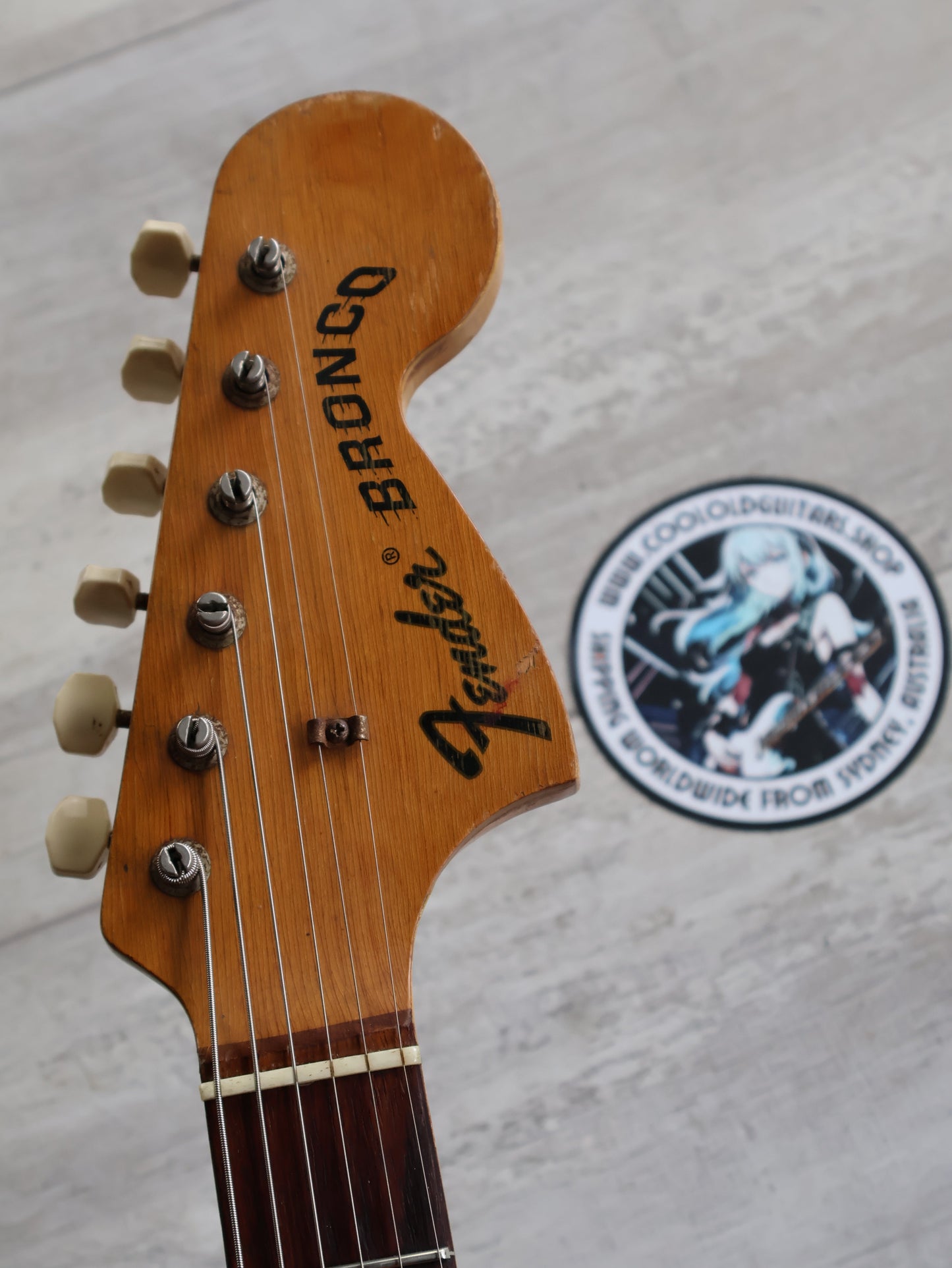 1977 Fender USA Bronco w/Seymour Duncan's (Fiesta Red)