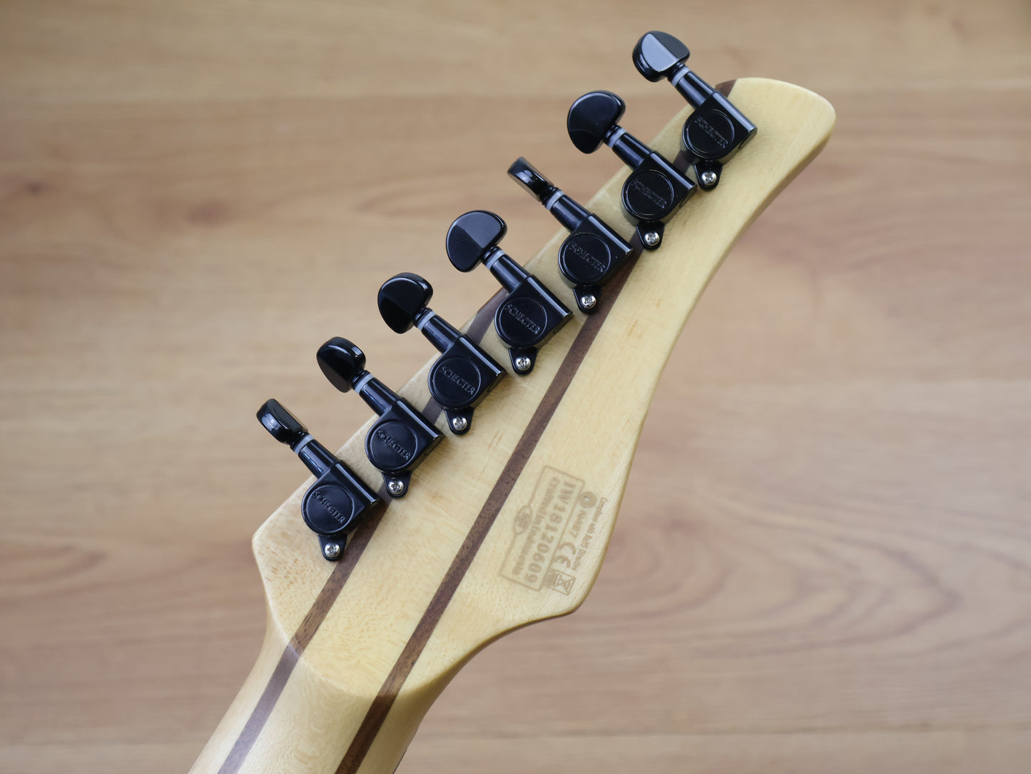 Schecter Reaper-7 Multiscale (Satin Charcoal Burst)
