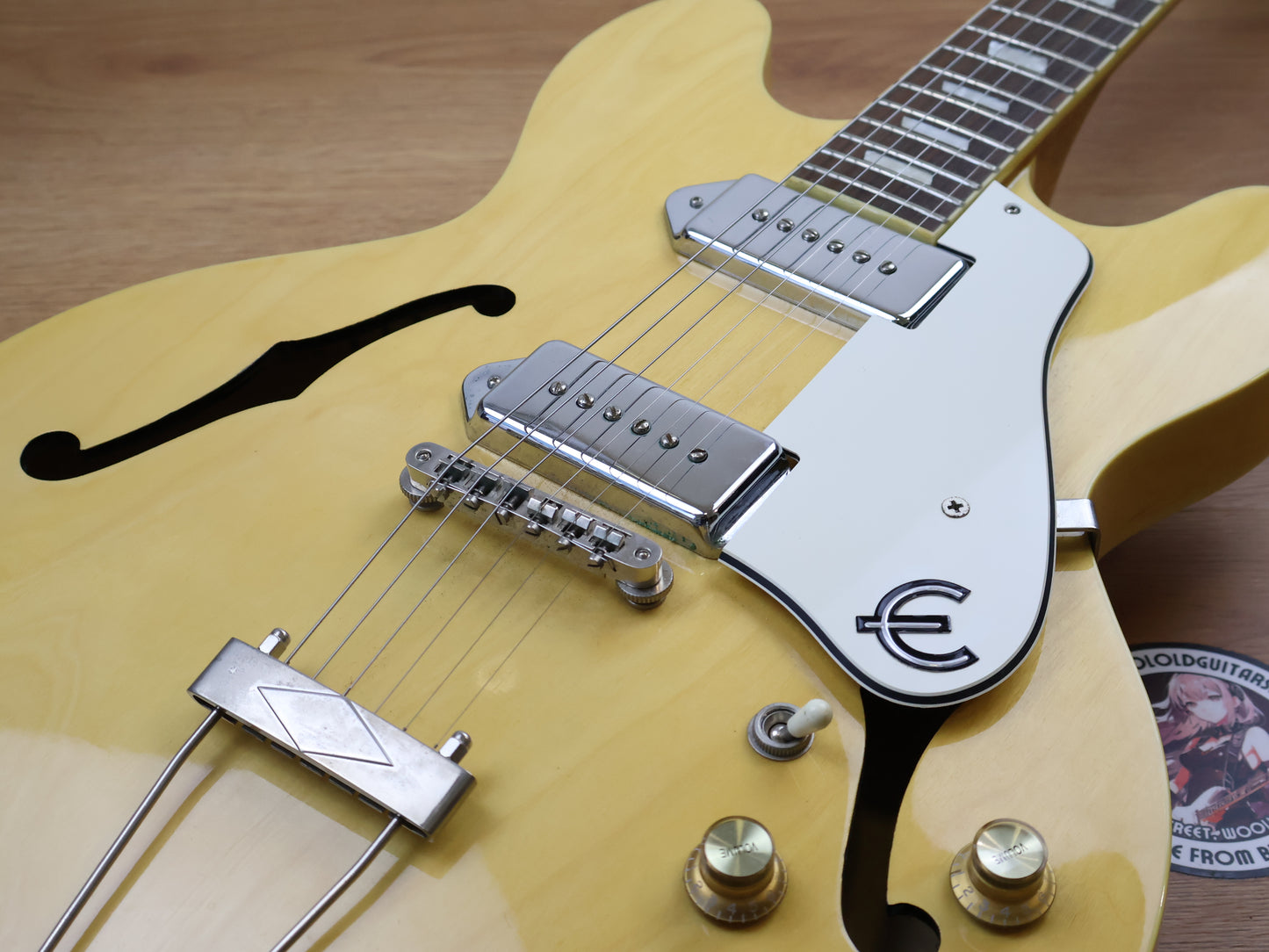 2008 Epiphone Casino Semi Hollowbody (Natural)