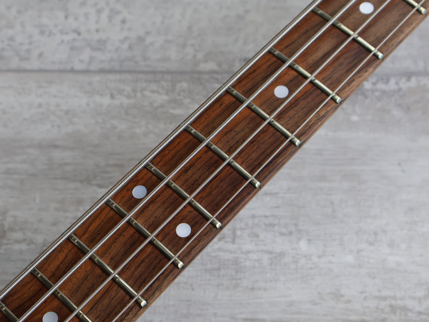 1985 BC Rich Japan NJ Series WB-II Warlock Bass w/Varitone (Black)