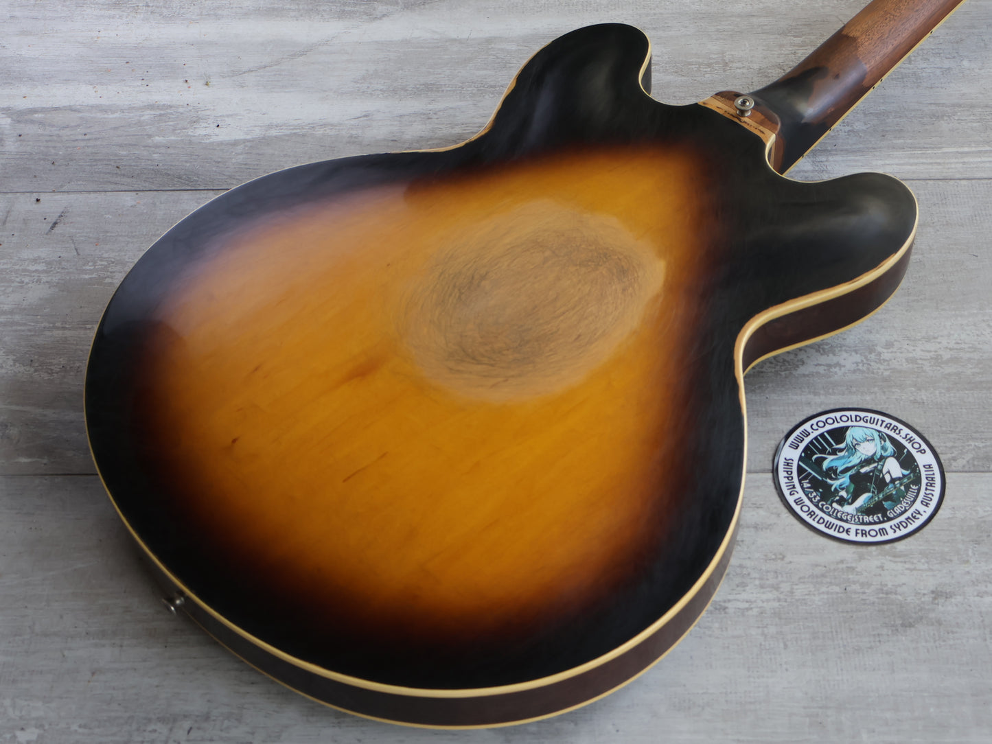 1980 Tokai Japan ES-100 Semi Hollowbody ES-335 (Vintage Sunburst)