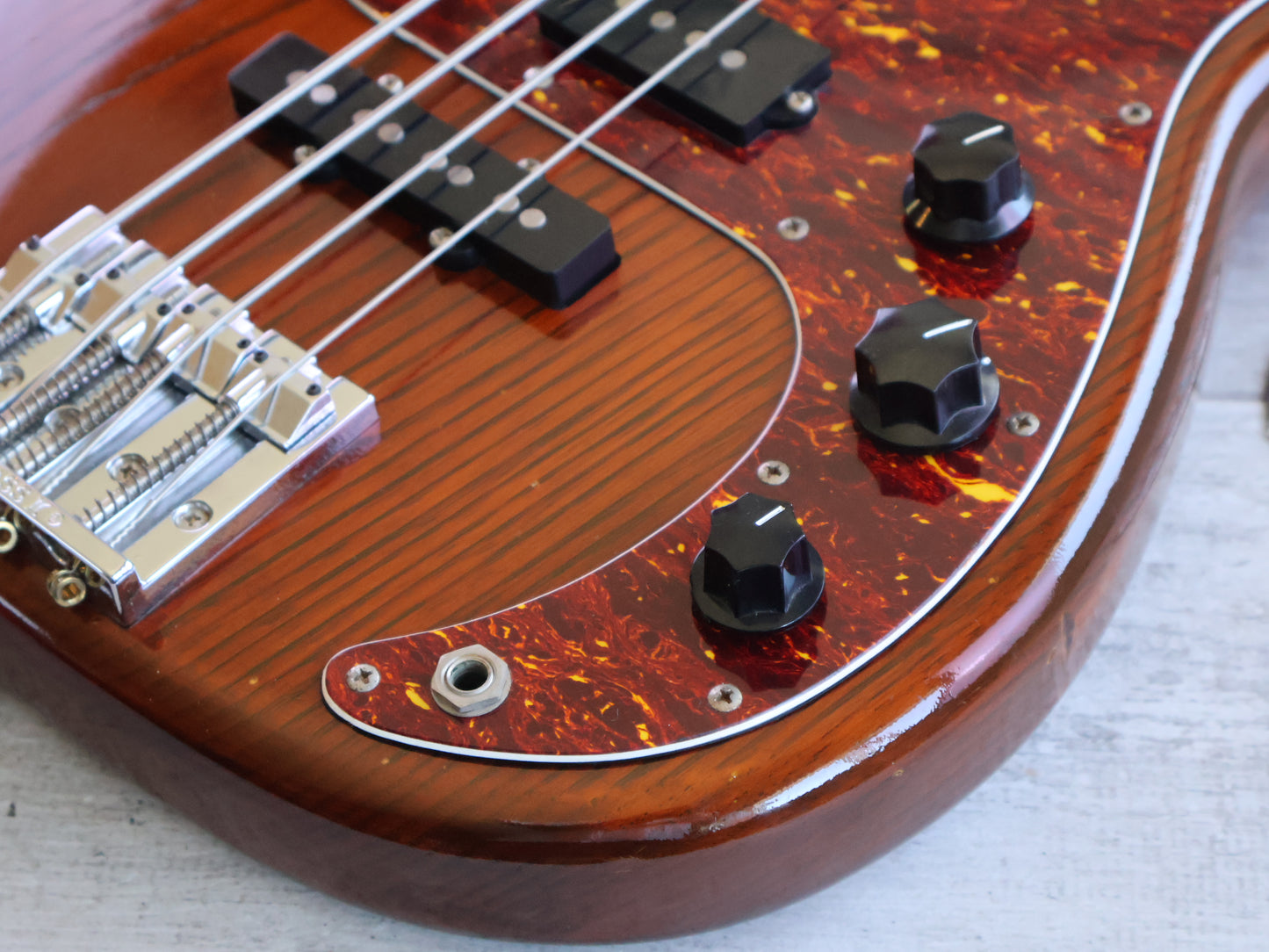 1980's Navigator (by ESP Japan) Custom Order PJ Fretless Precision Bass (Walnut)