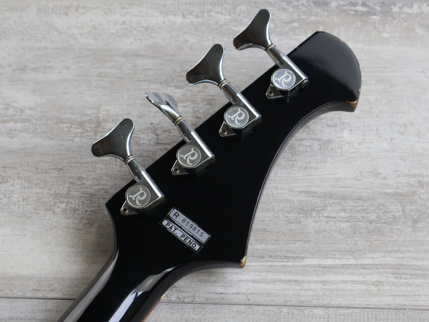 1985 BC Rich Japan NJ Series WB-II Warlock Bass w/Varitone (Black)