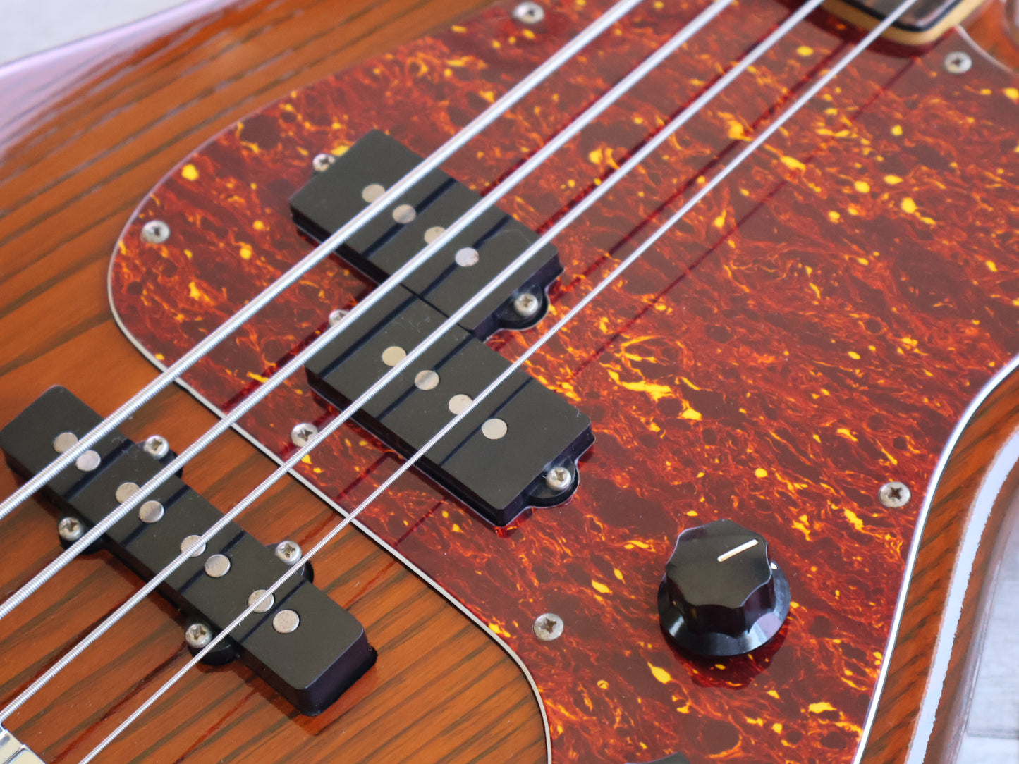 1980's Navigator (by ESP Japan) Custom Order PJ Fretless Precision Bass (Walnut)