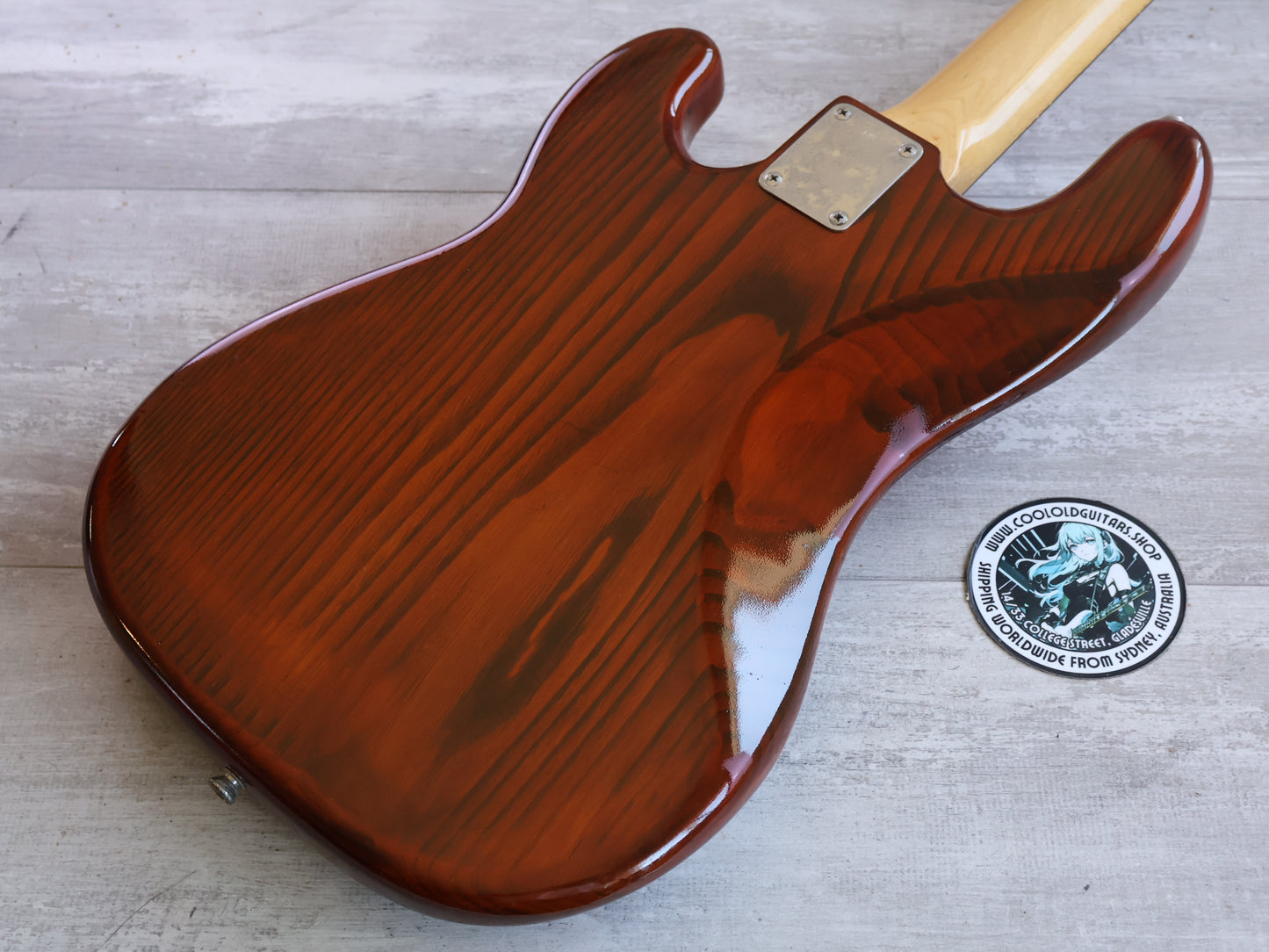 1980's Navigator (by ESP Japan) Custom Order PJ Fretless Precision Bass (Walnut)