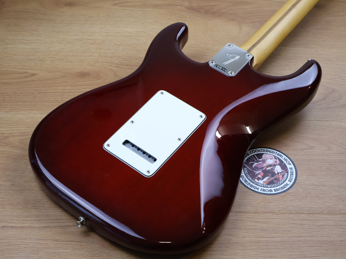 2025 Fender Player II Stratocaster (Transparent Cherry Burst)