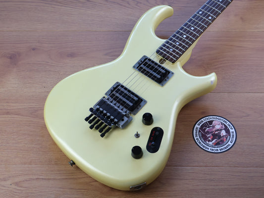 1984 Aria Pro II RS Inazuma HH Superstrat (Aged White)