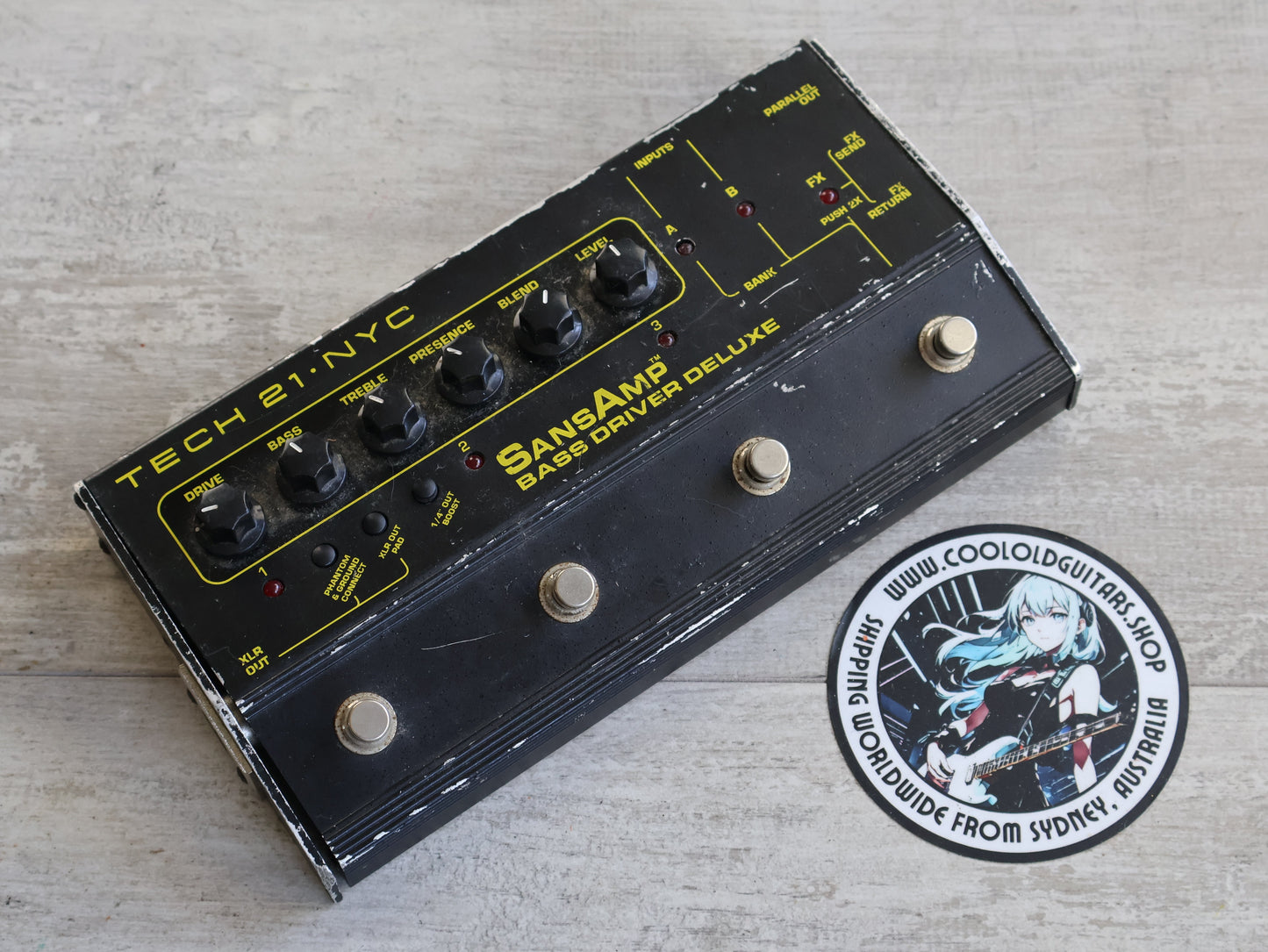 Sansamp NYC Tech 21 Bass Driver Deluxe