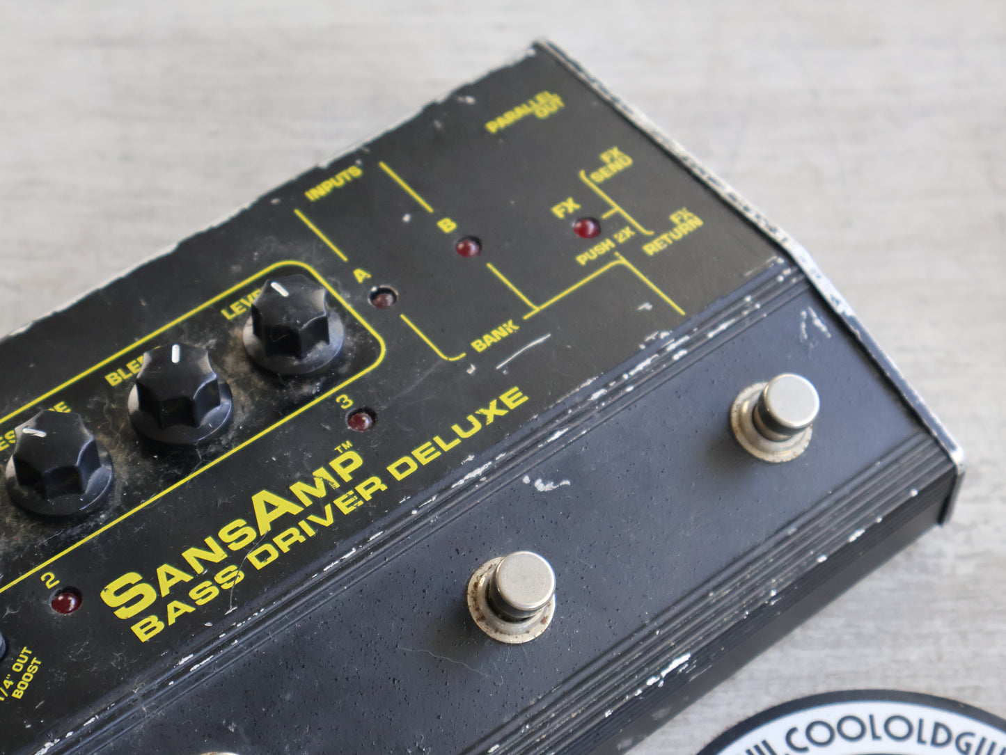 Sansamp NYC Tech 21 Bass Driver Deluxe