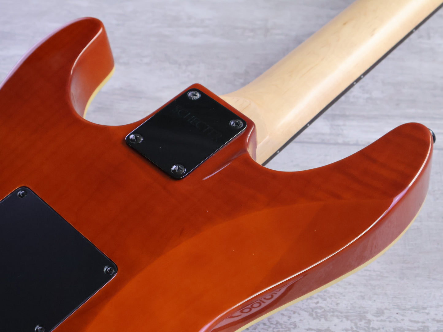 2008 Schecter Sunset Extreme FR HH Superstrat (Amber)