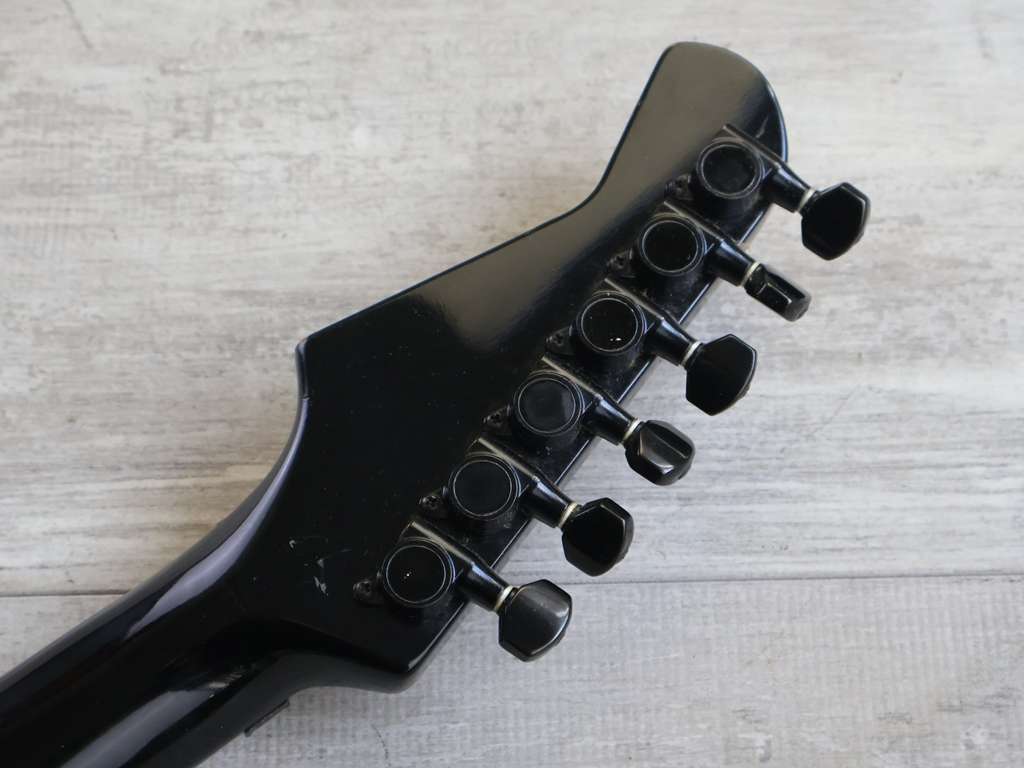 1986 Fernandes Japan FR-55 Revolver HSS Superstrat (Brad Gillis Red)