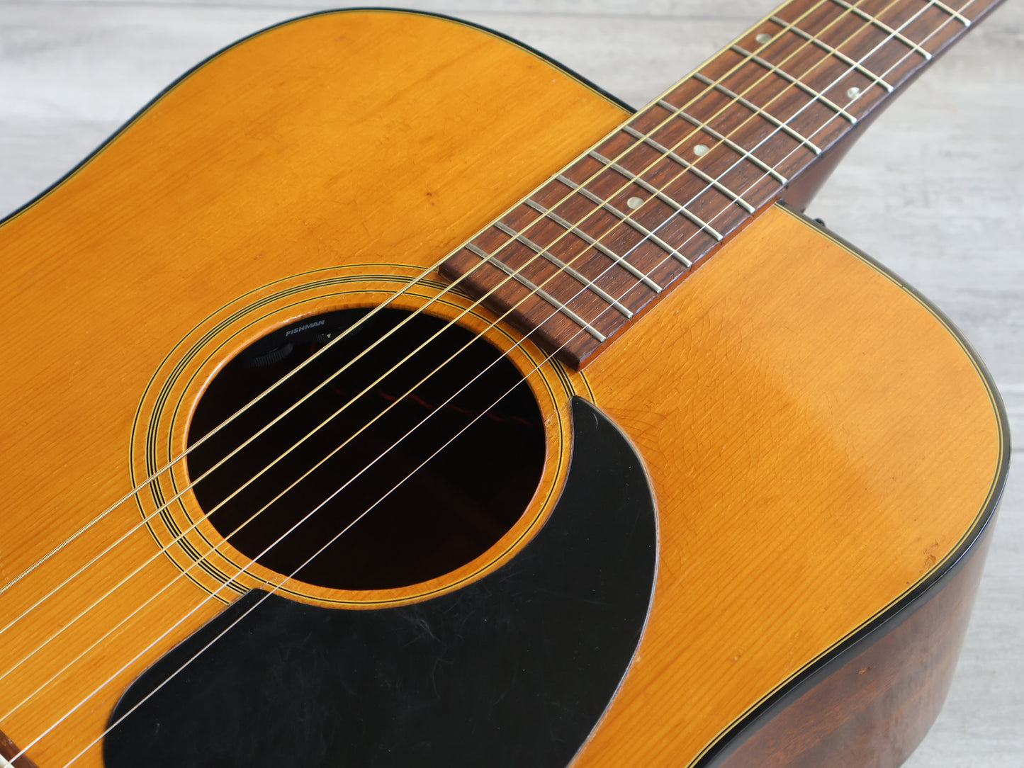 1970's Gibson USA J-50 Acoustic Guitar (Natural) w/Fishman Pickup