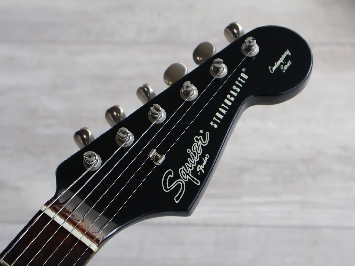 1984 Squier Japan SST314H-55 JV Series HSS Contemporary Stratocaster (Black)