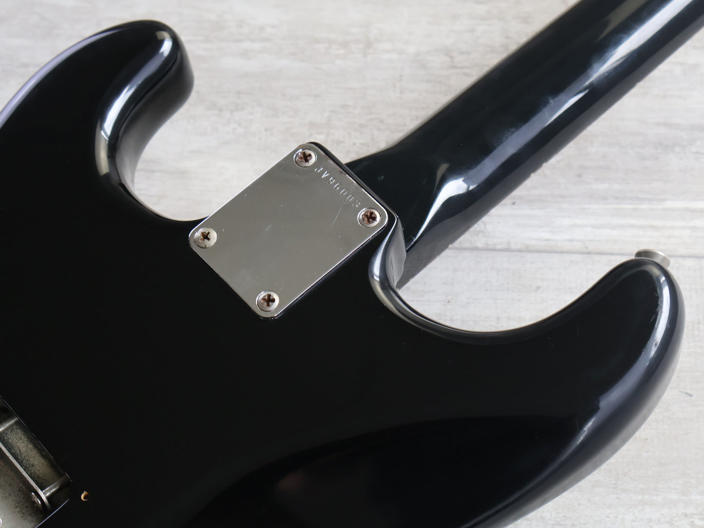 1984 Squier Japan SST314H-55 JV Series HSS Contemporary Stratocaster (Black)